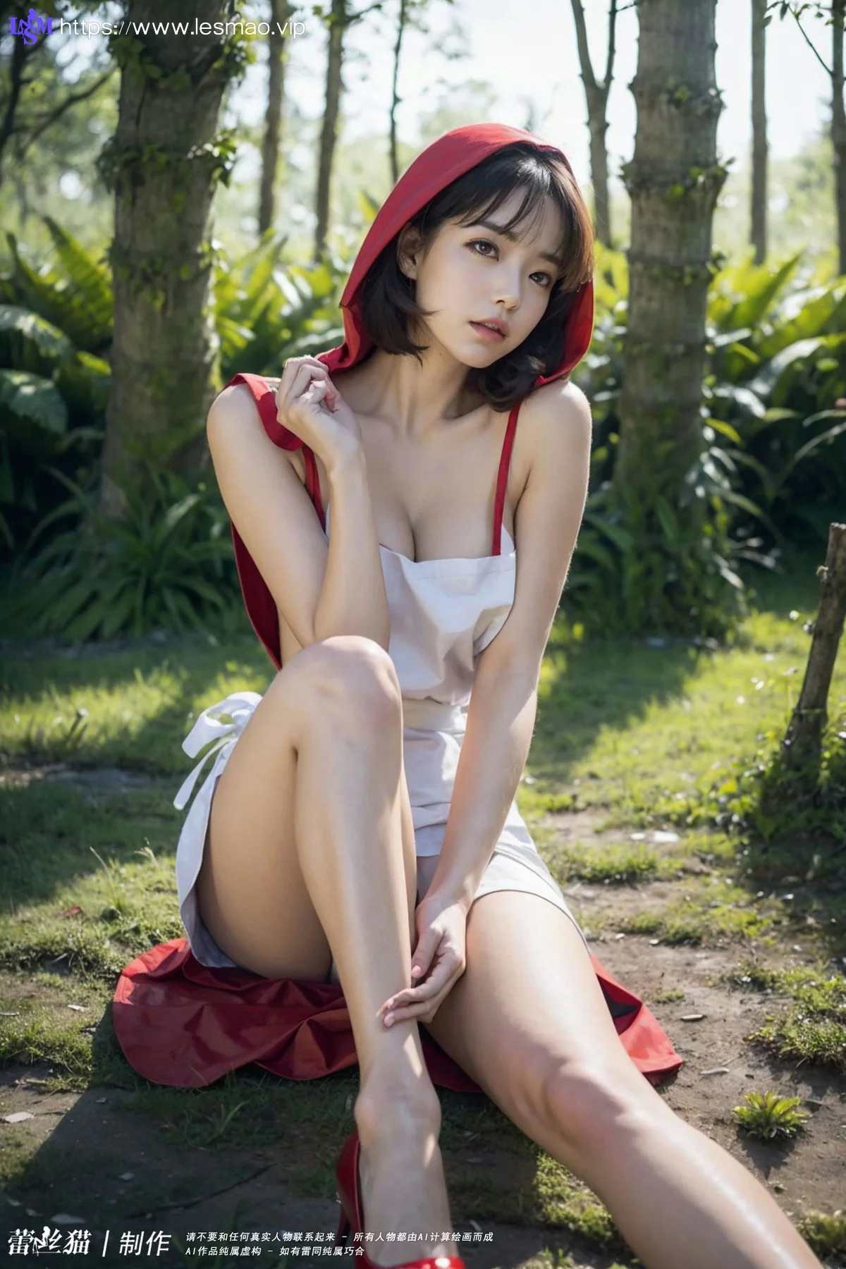 AIG  No.043 野外小红帽爆乳美女 - 32