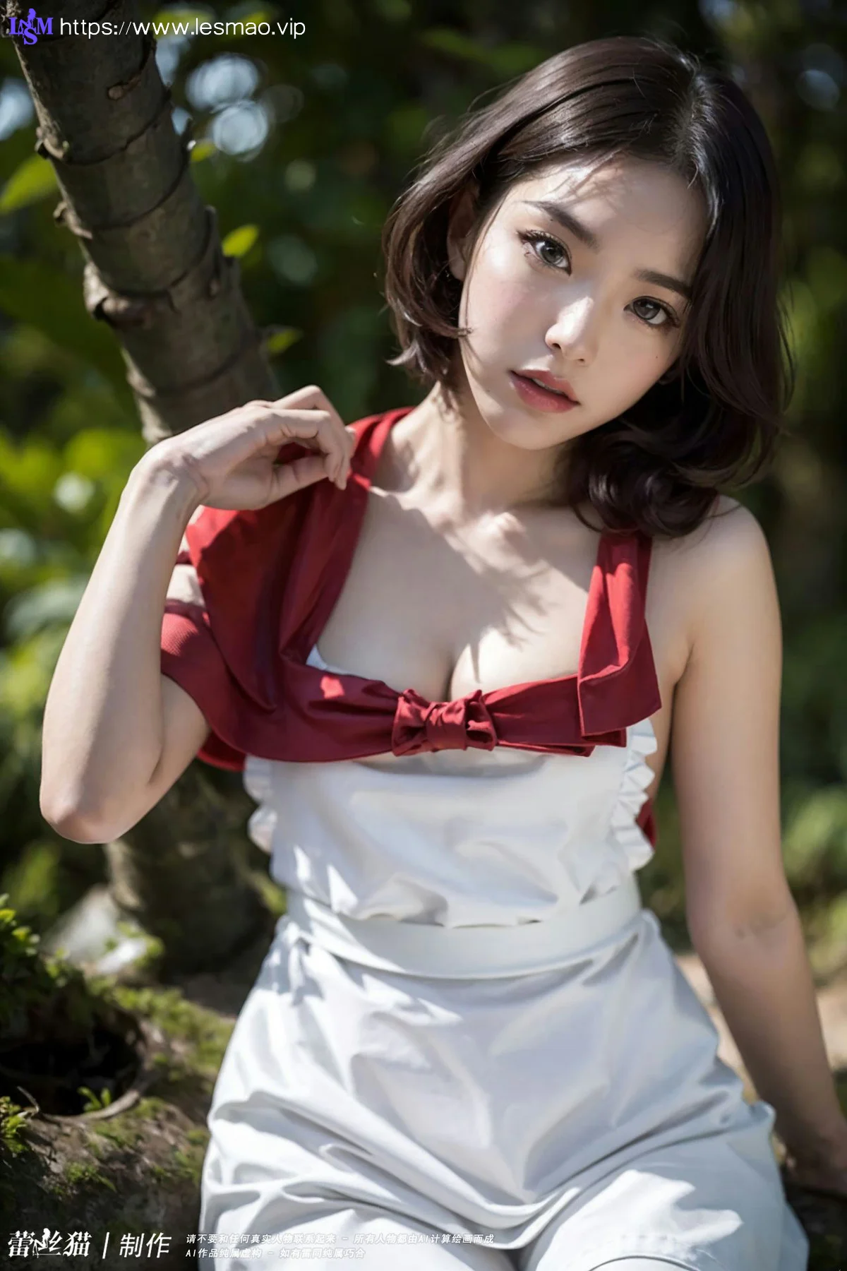 AIG  No.043 野外小红帽爆乳美女 - 33
