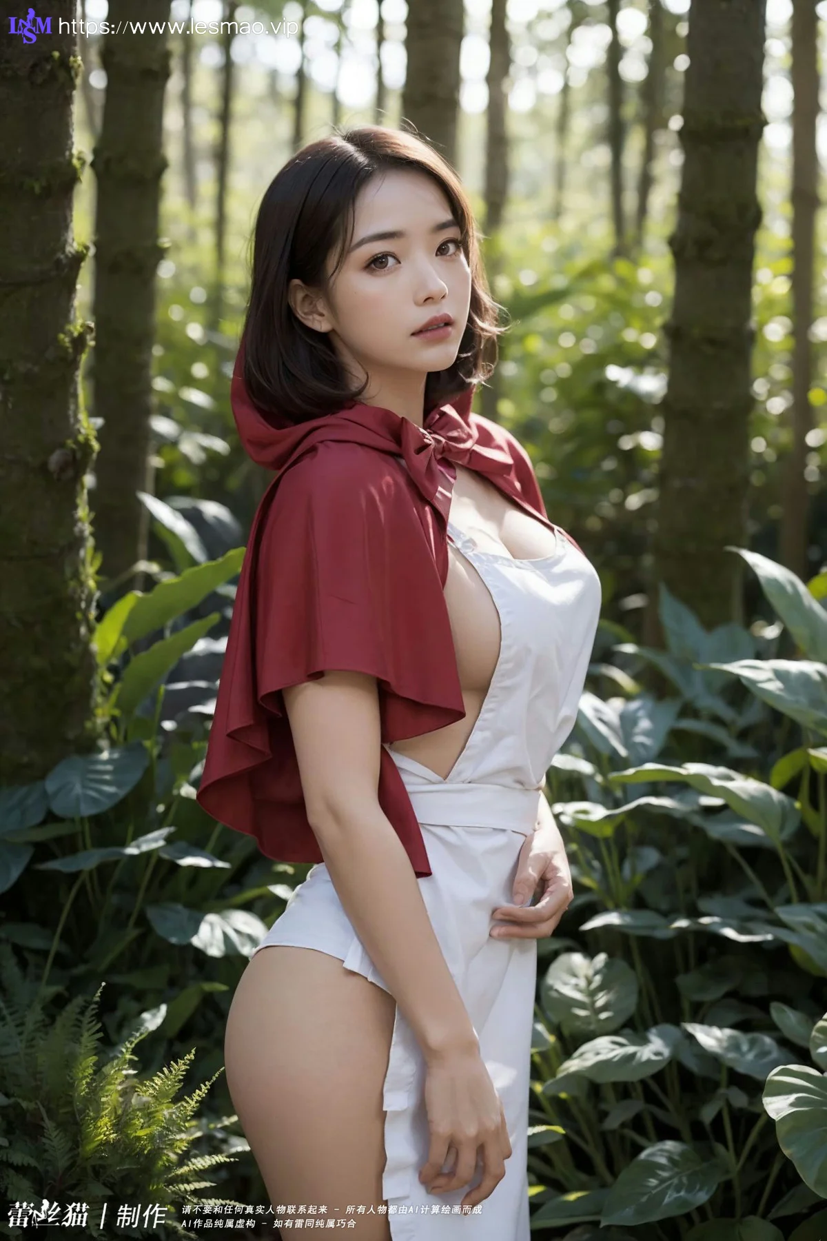 AIG  No.043 野外小红帽爆乳美女 - 41