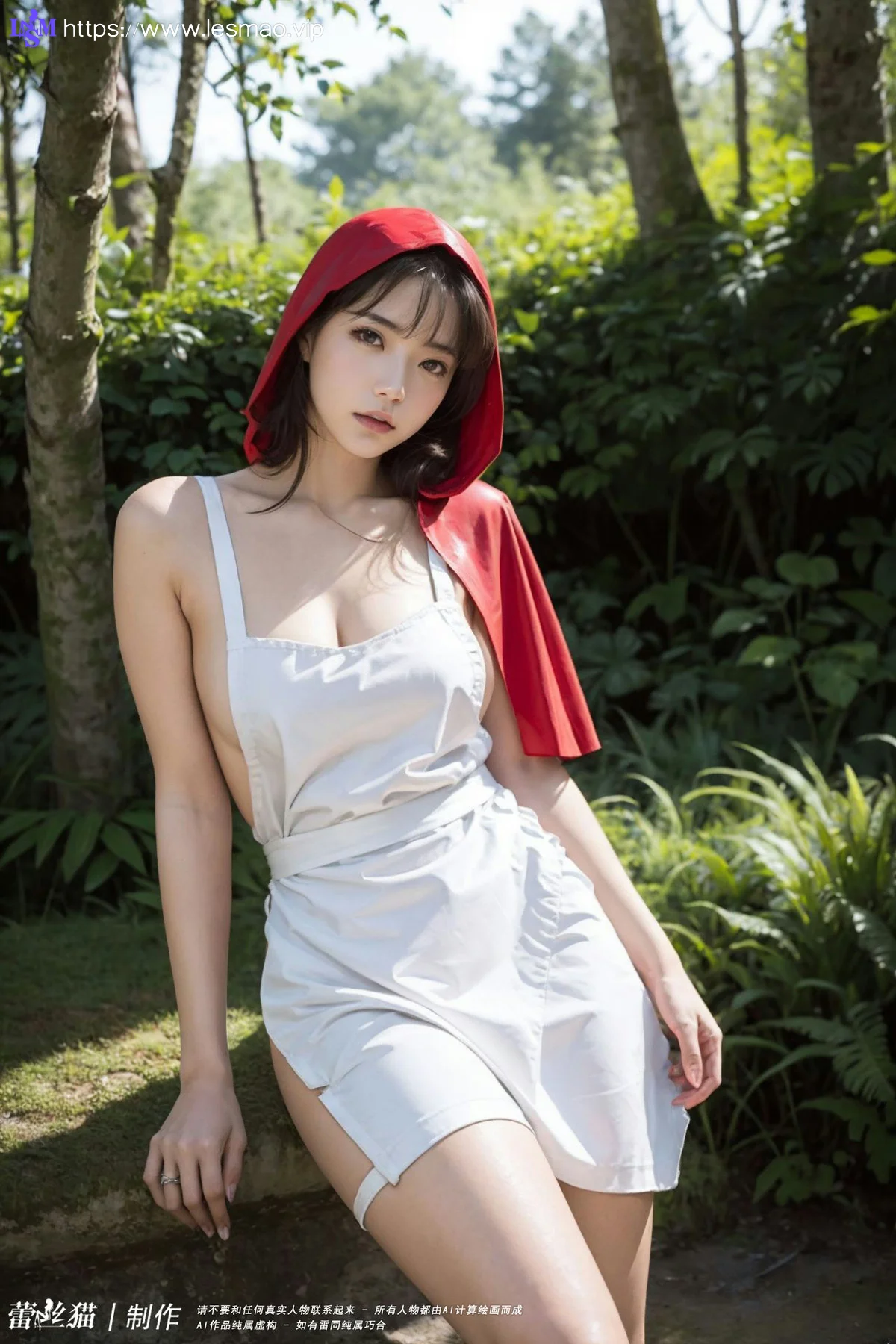 AIG  No.043 野外小红帽爆乳美女 - 42