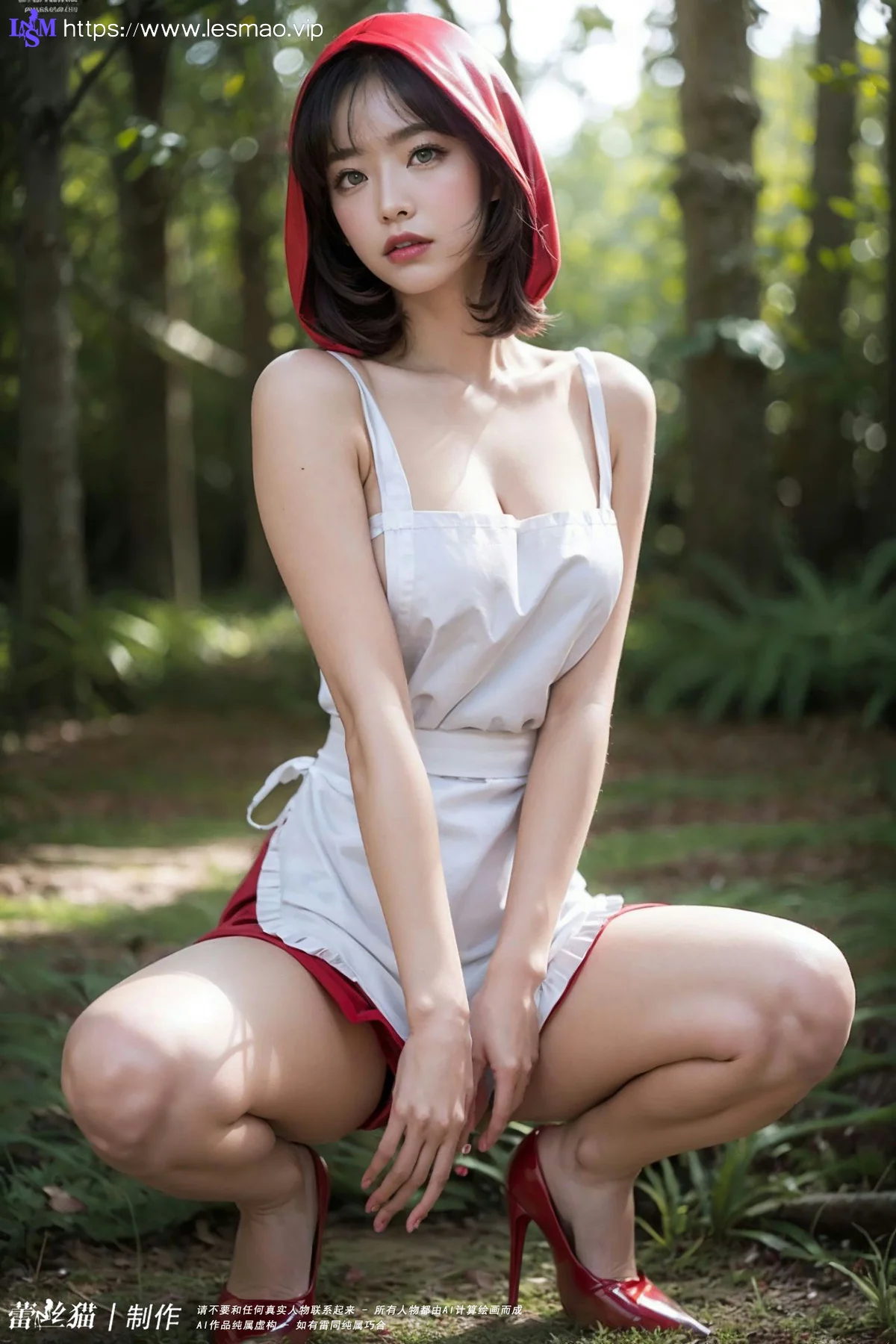 AIG  No.043 野外小红帽爆乳美女 - 57