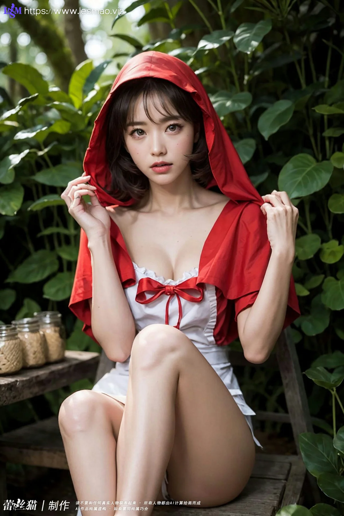 AIG  No.043 野外小红帽爆乳美女 - 10