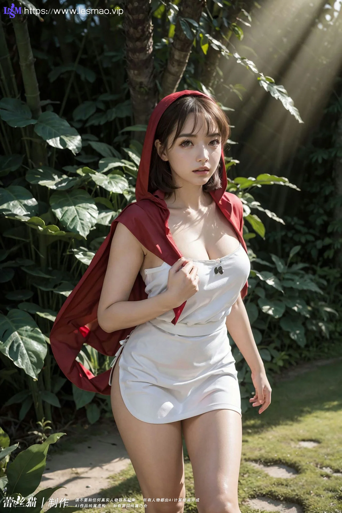 AIG  No.043 野外小红帽爆乳美女 - 14