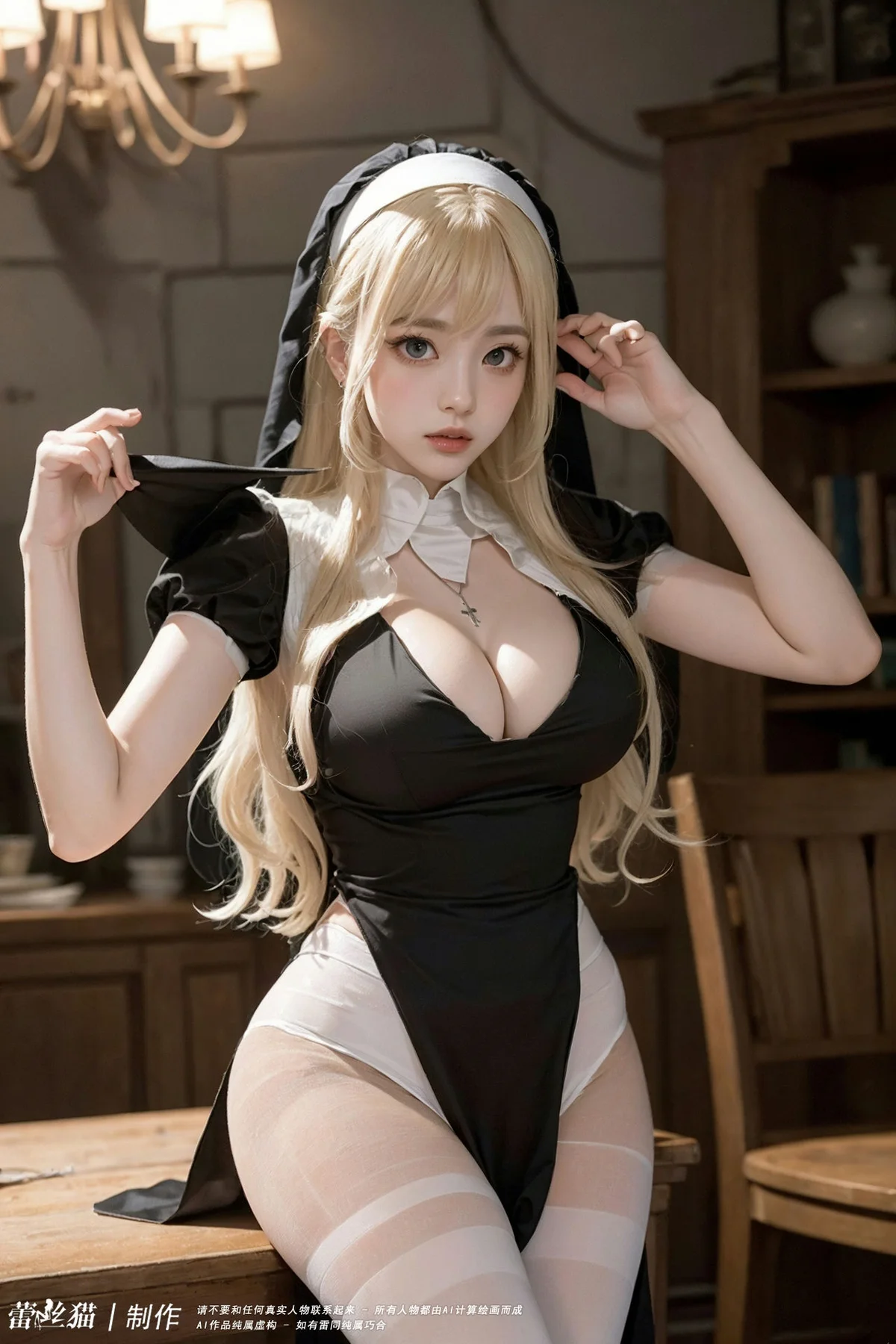 AIG  No.052 修女也疯狂美女 - 100