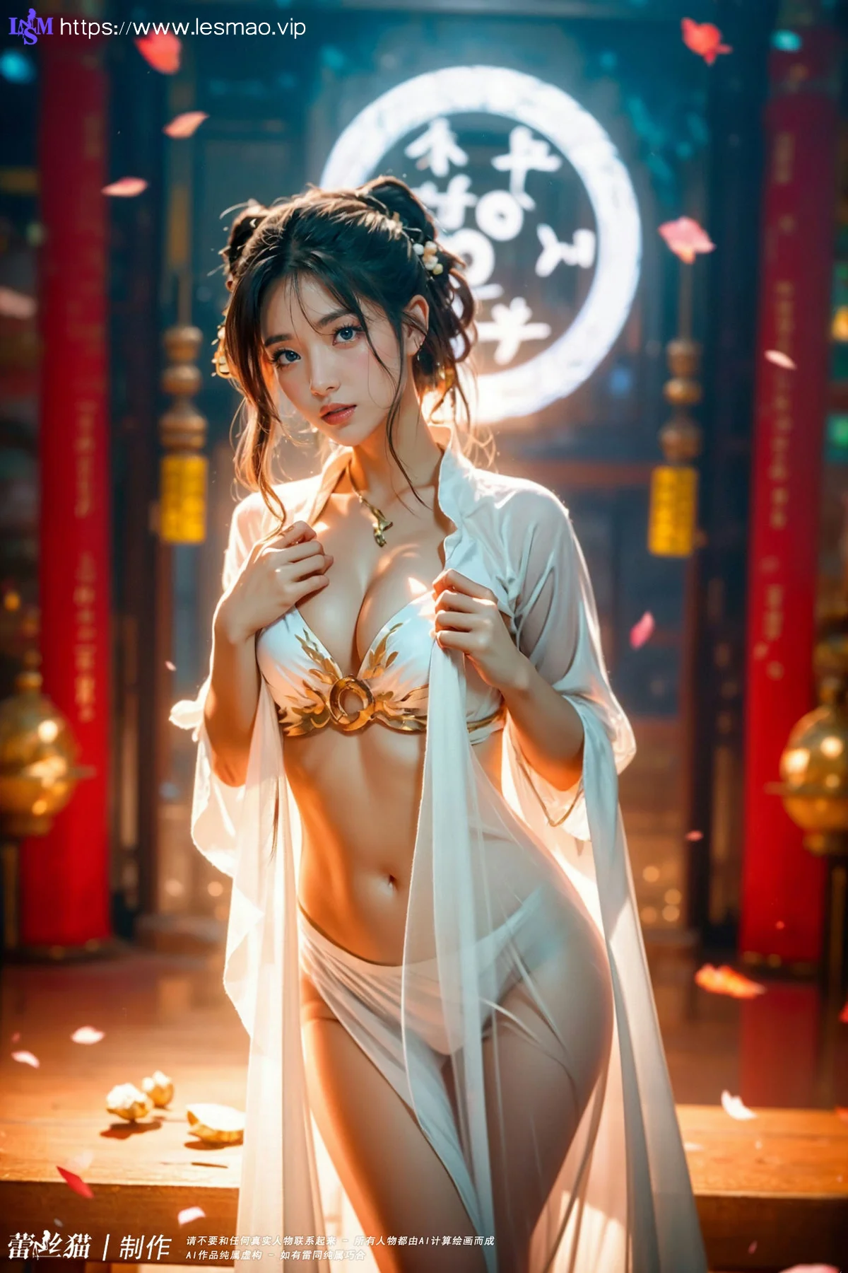 AIG  No.054 白衣性感爆乳法师 - 19