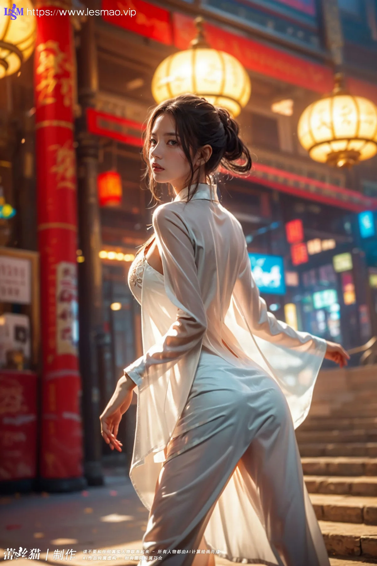AIG  No.054 白衣性感爆乳法师 - 20