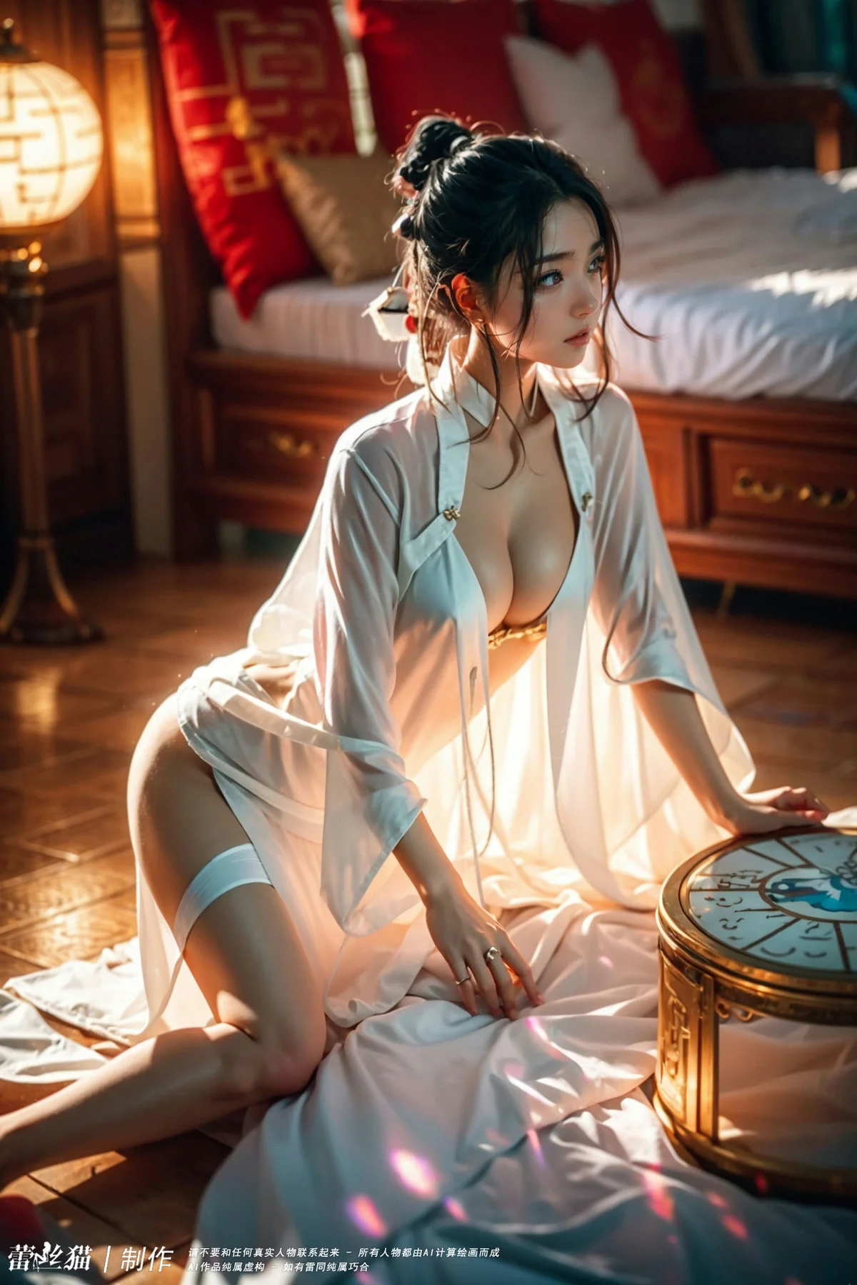 AIG  No.054 白衣性感爆乳法师 - 22