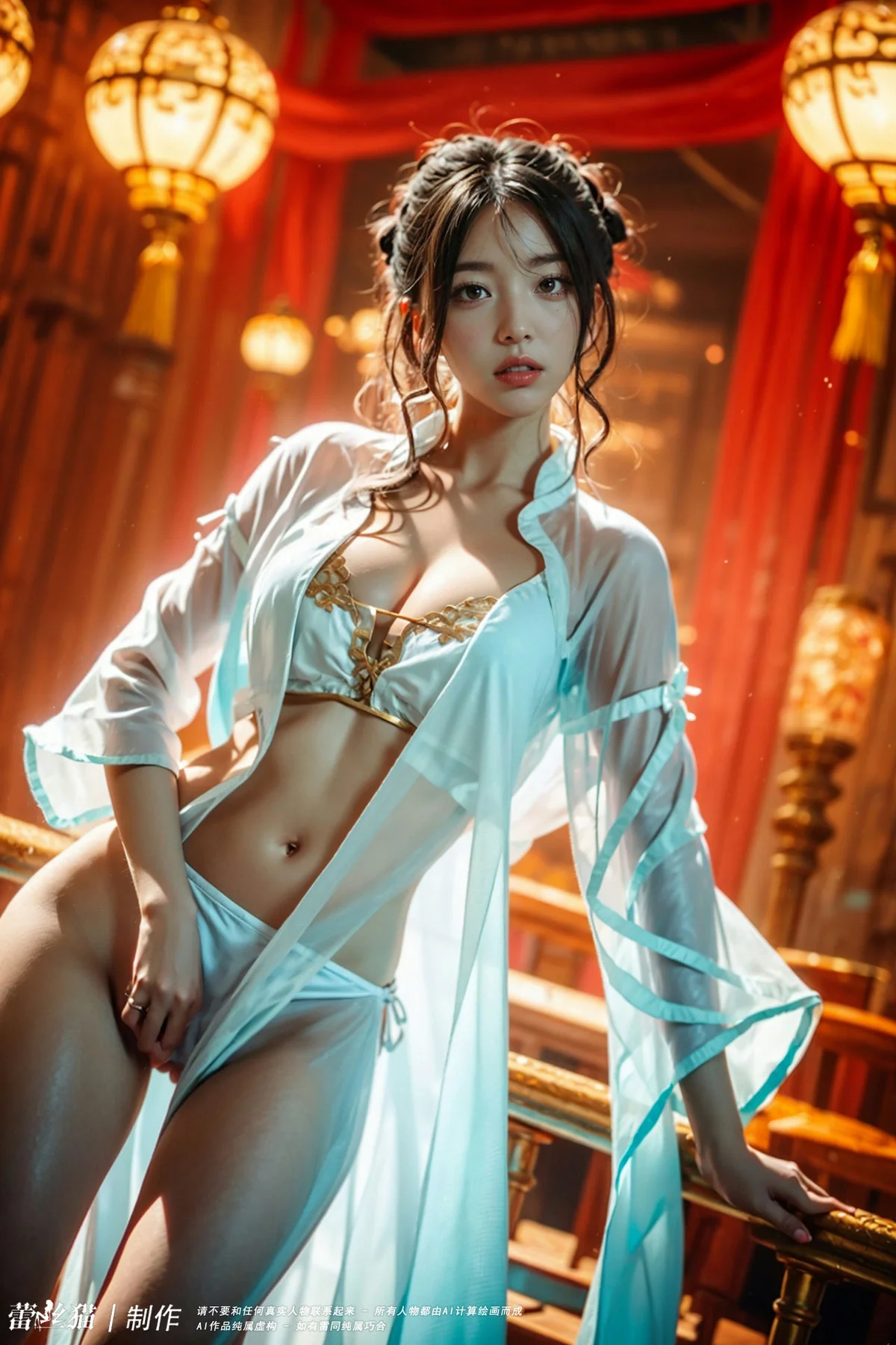 AIG  No.054 白衣性感爆乳法师 - 35