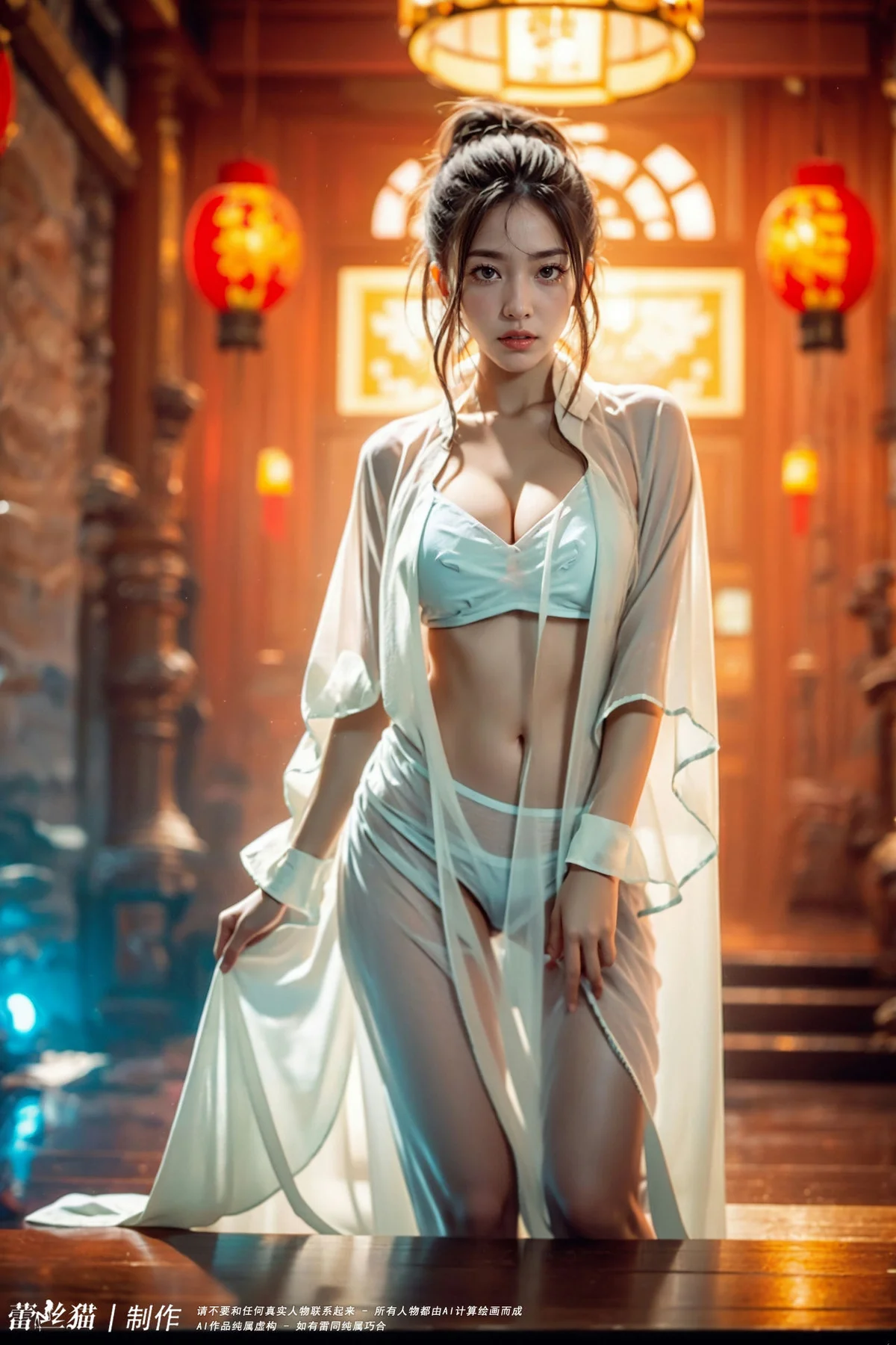 AIG  No.054 白衣性感爆乳法师 - 39