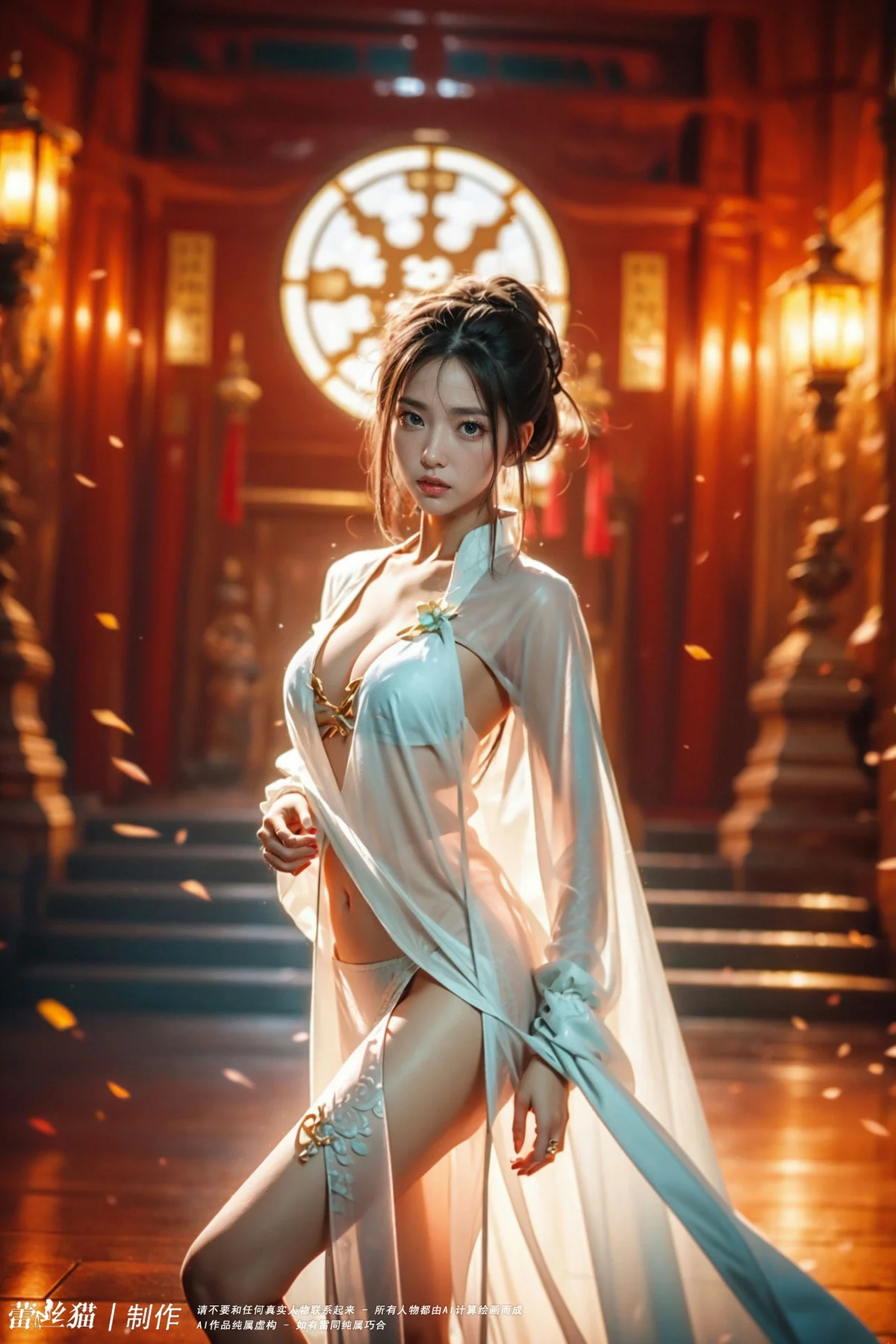 AIG  No.054 白衣性感爆乳法师 - 42