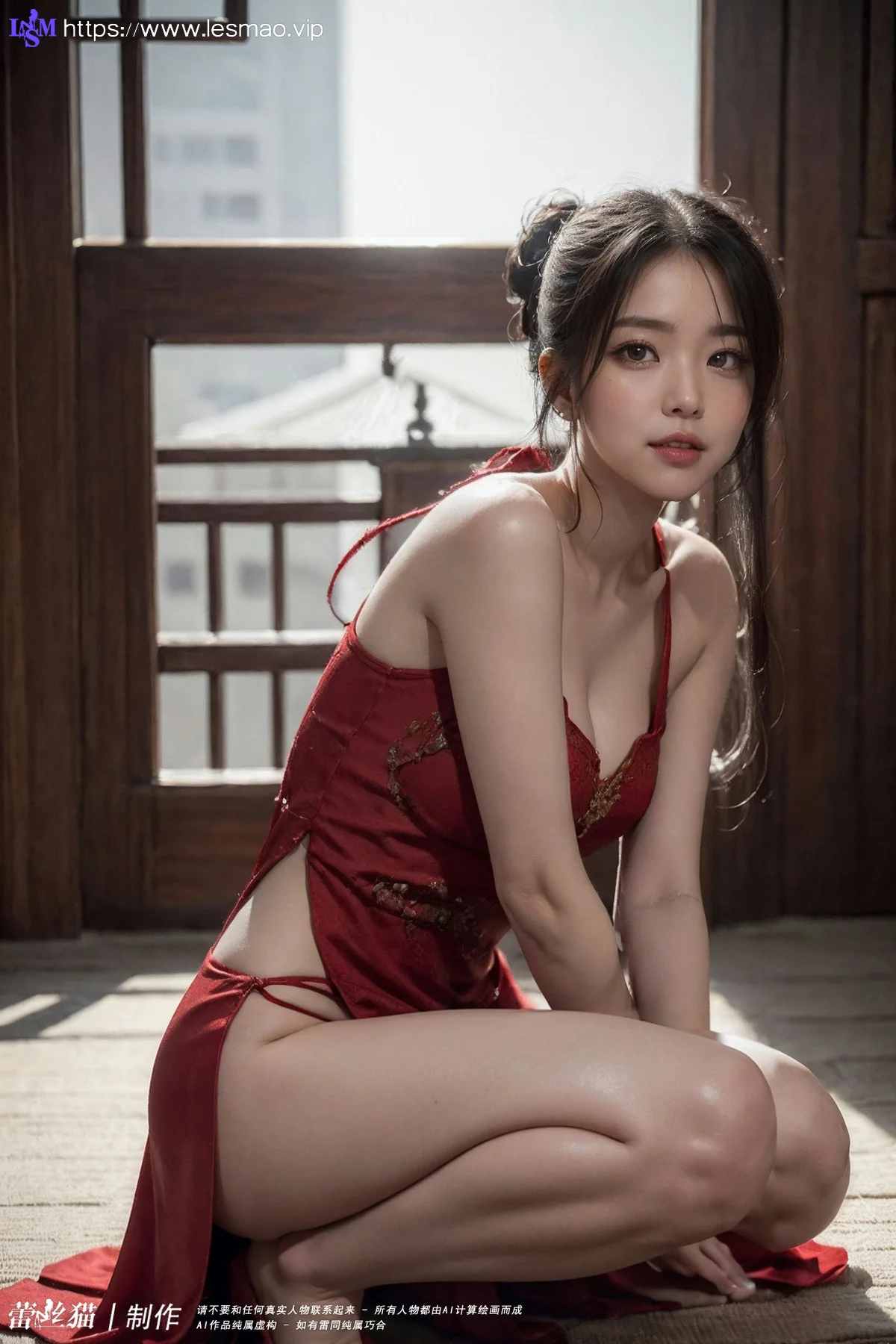 AIG  No.055 红色主题国风美女 - 20