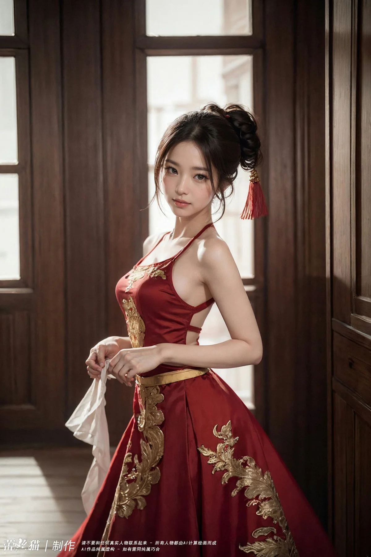 AIG  No.055 红色主题国风美女 - 49