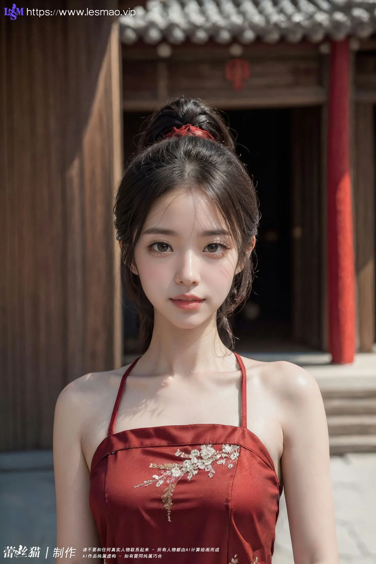 AIG  No.055 红色主题国风美女 - 50