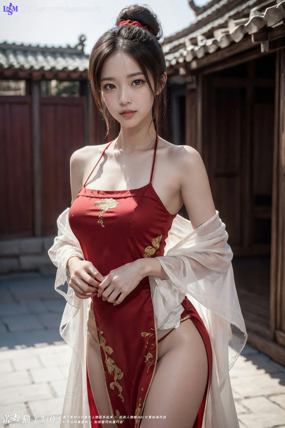 AIG  No.055 红色主题国风美女 - 60