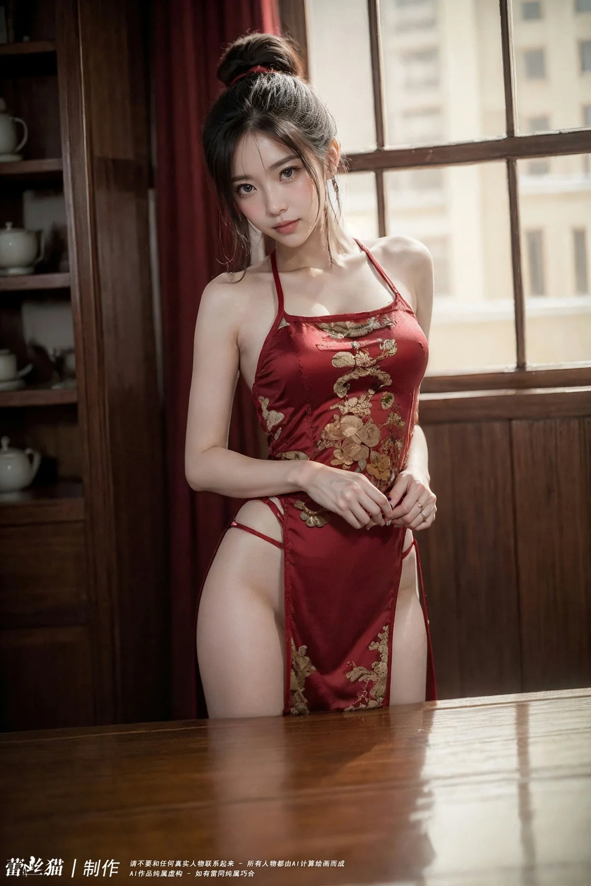 AIG  No.055 红色主题国风美女 - 68