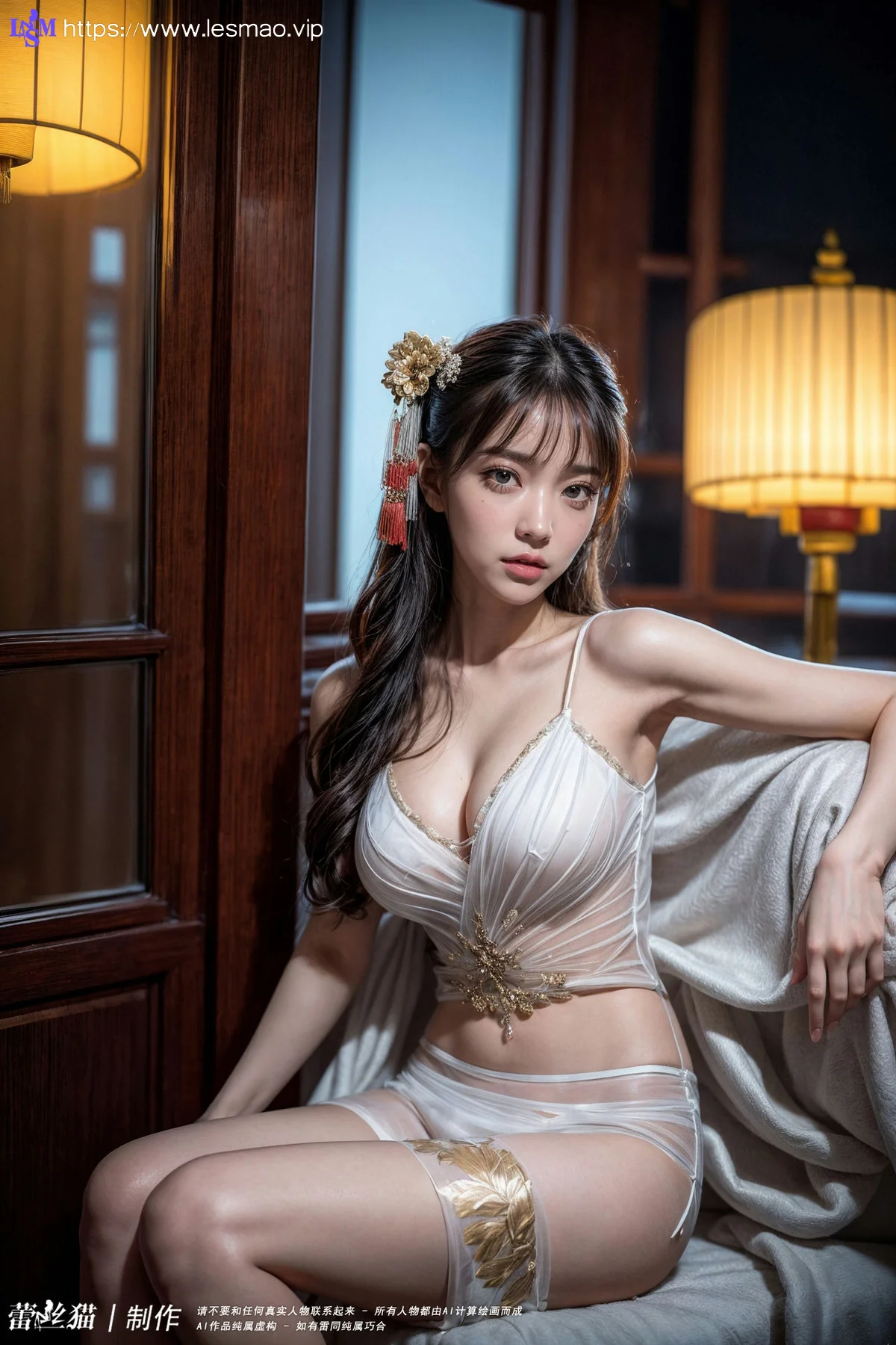 AIG  No.060 古典透视纱裙美女 - 11