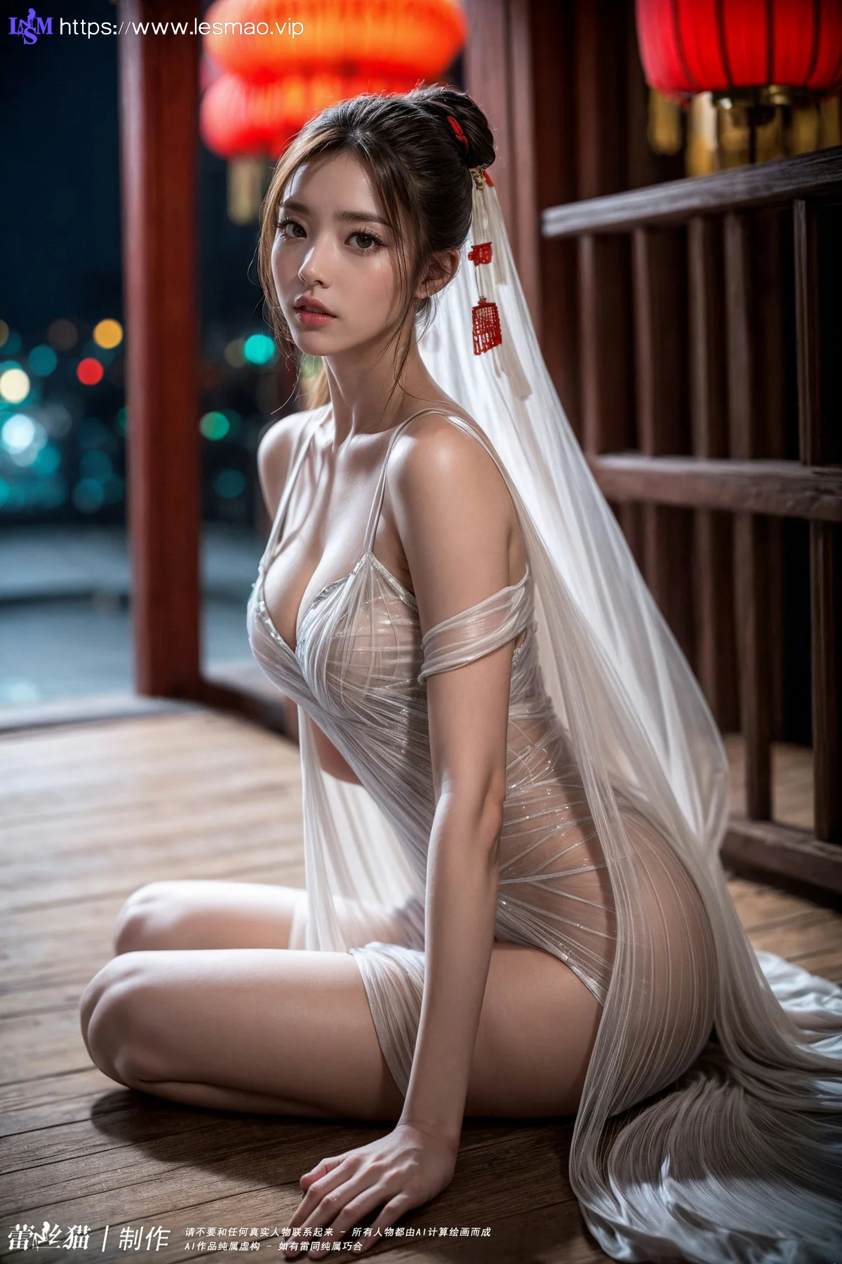 AIG  No.060 古典透视纱裙美女 - 27