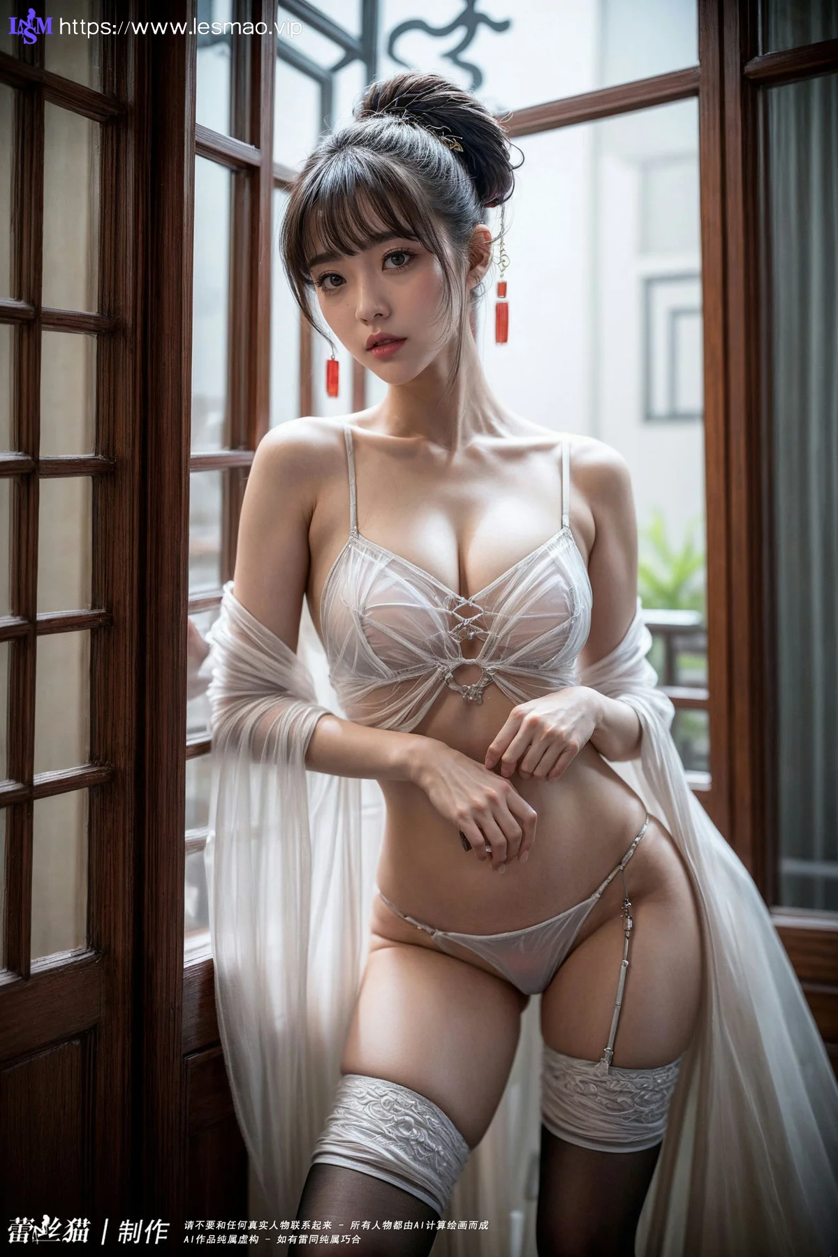 AIG  No.060 古典透视纱裙美女 - 30