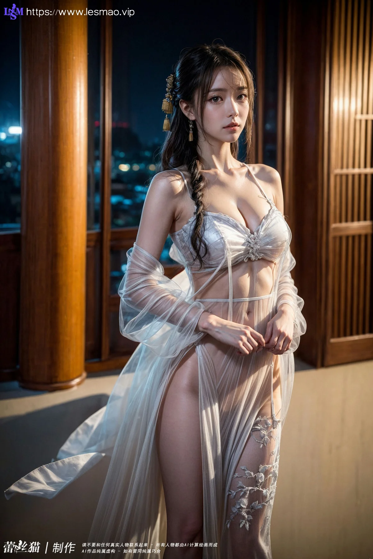 AIG  No.060 古典透视纱裙美女 - 46