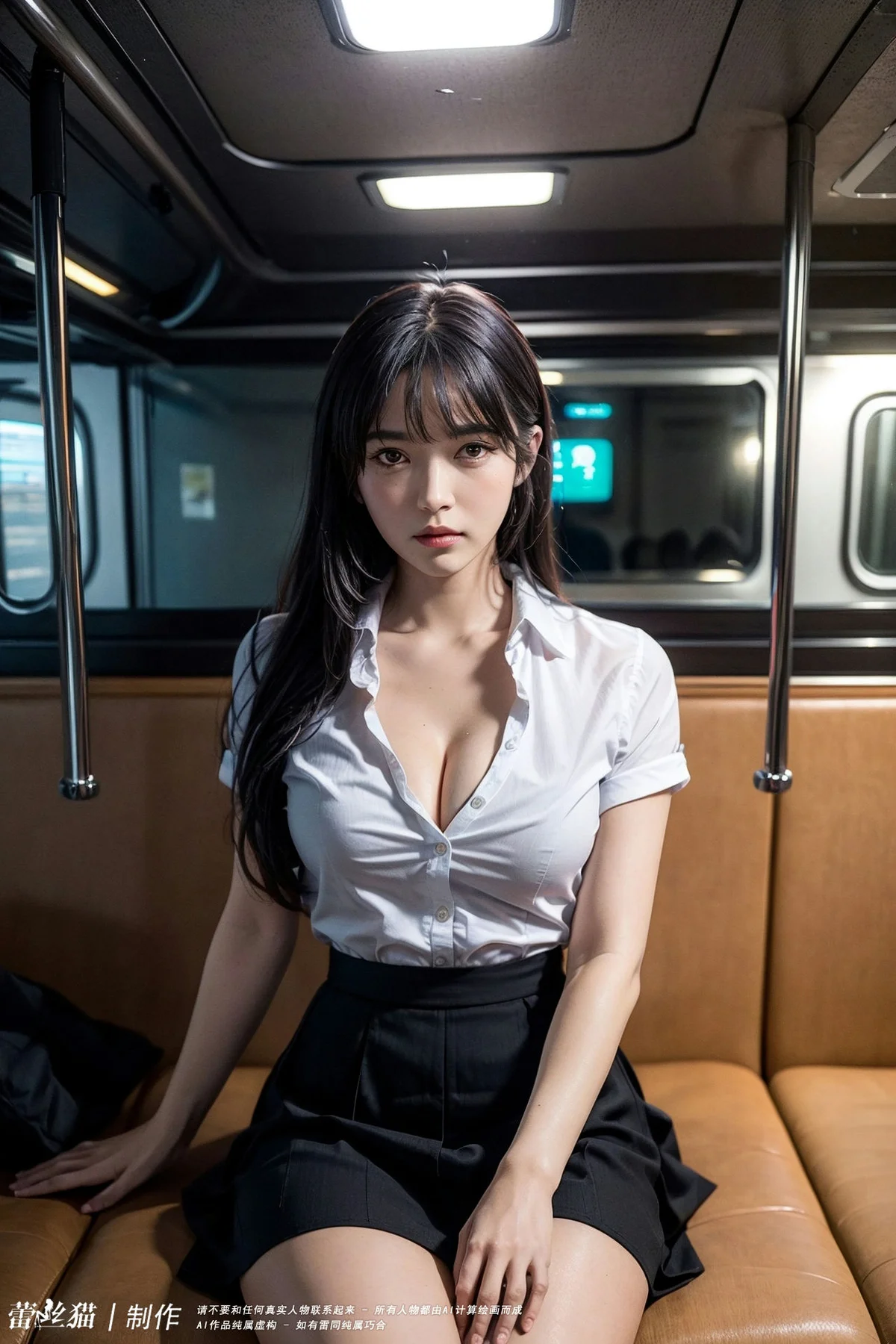 AIG  No.061 贪恋电车少女的大爷 - 29