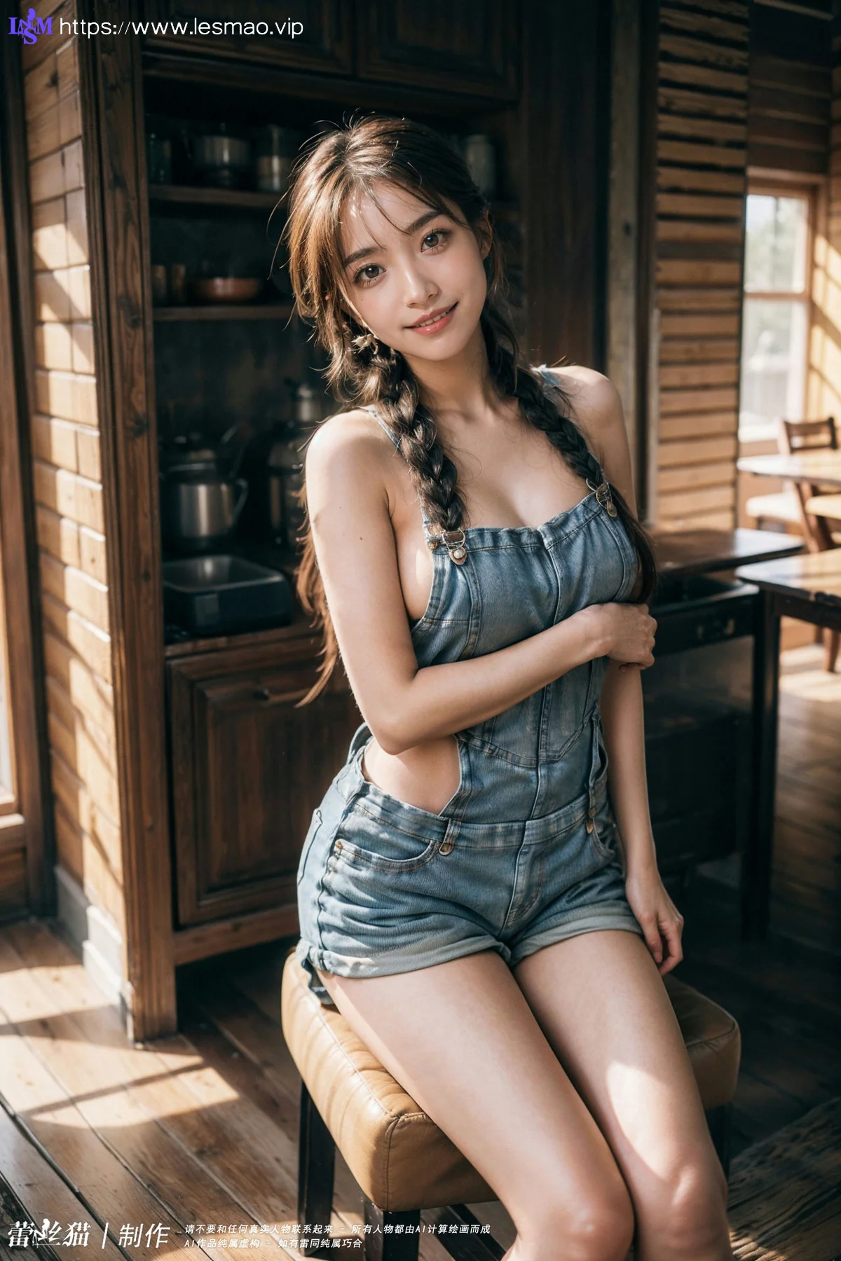 AIG  No.072 田园爆乳背带美女 - 49