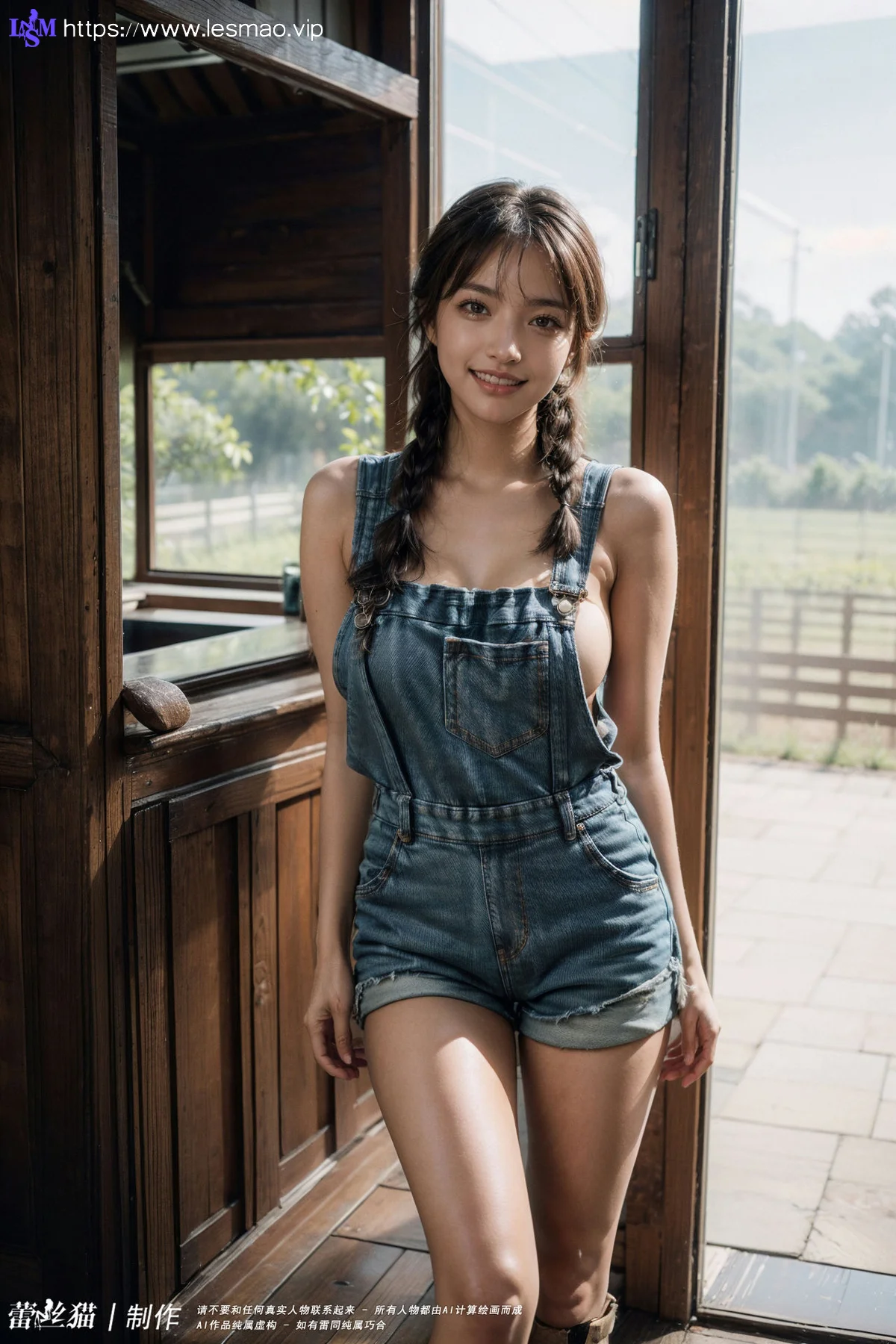 AIG  No.072 田园爆乳背带美女 - 65