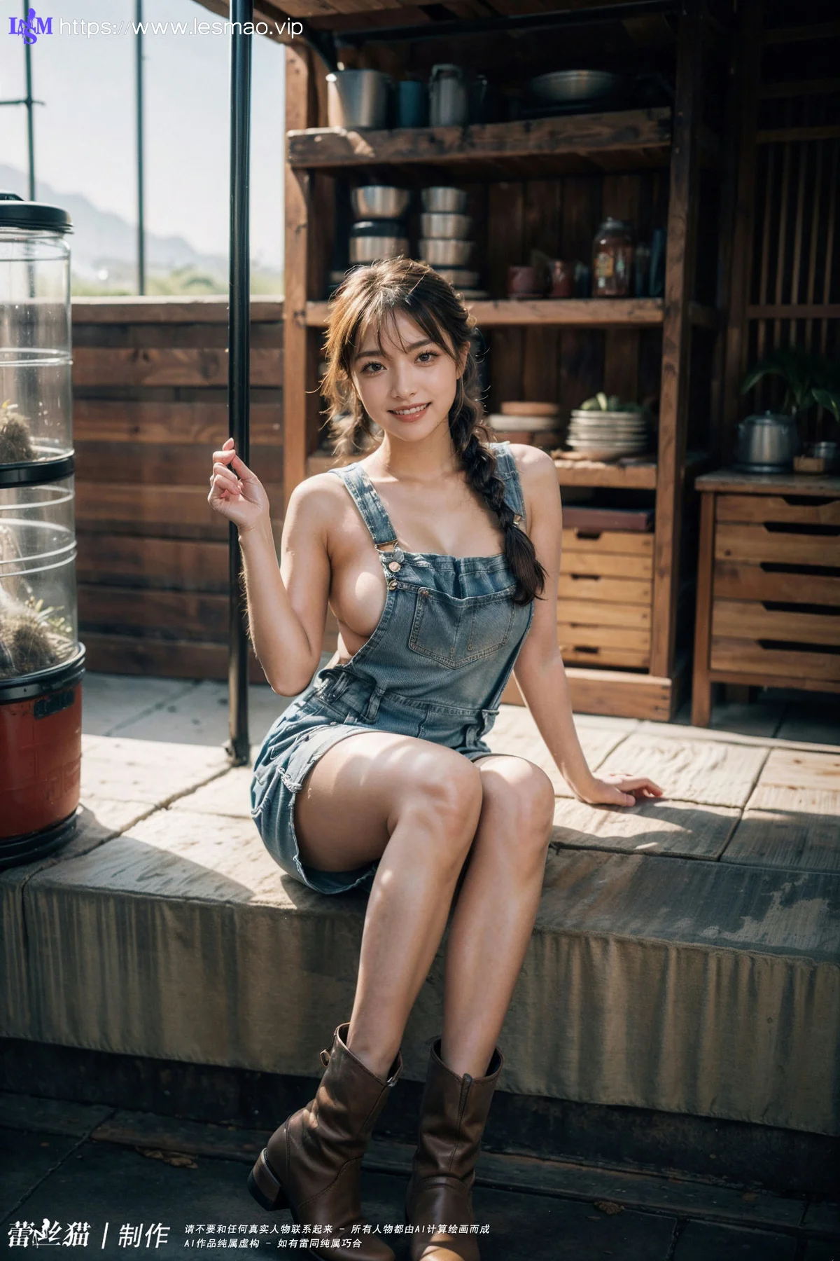 AIG  No.072 田园爆乳背带美女 - 75
