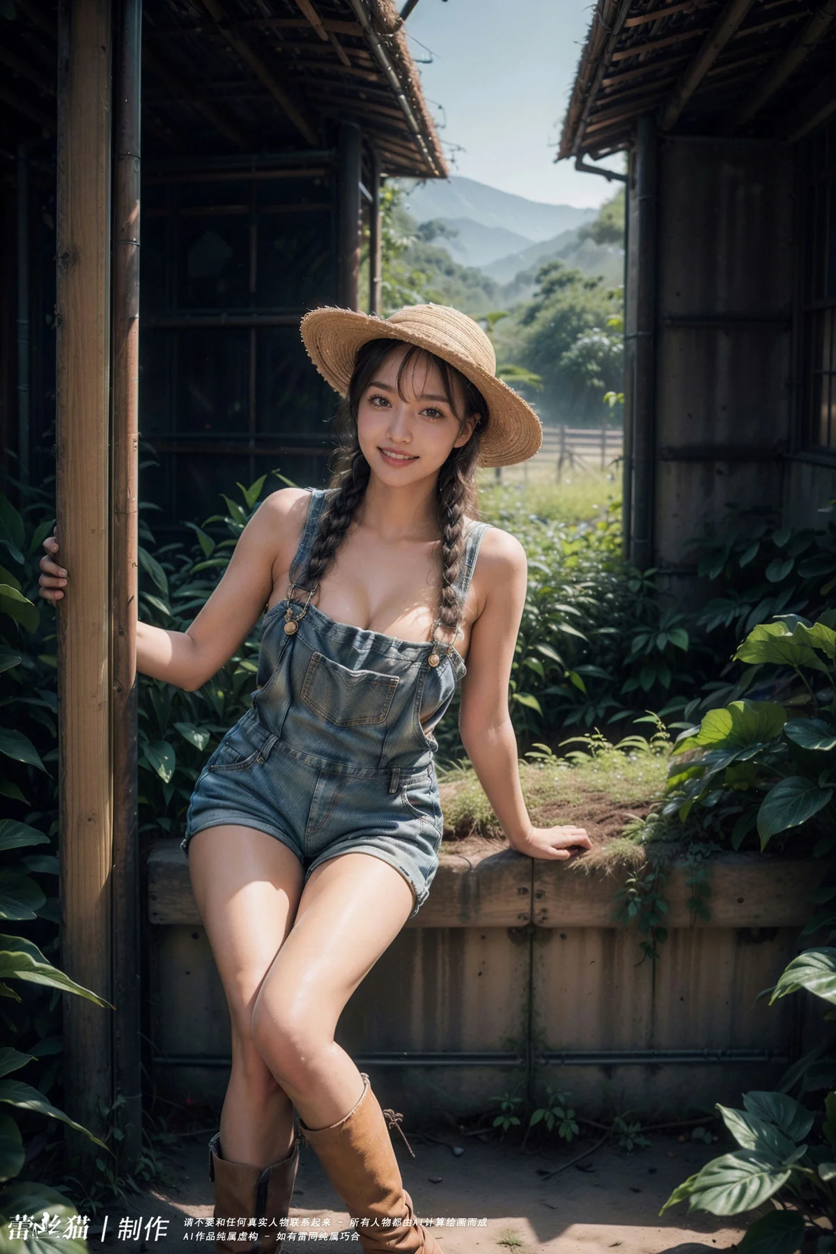 AIG  No.072 田园爆乳背带美女 - 89