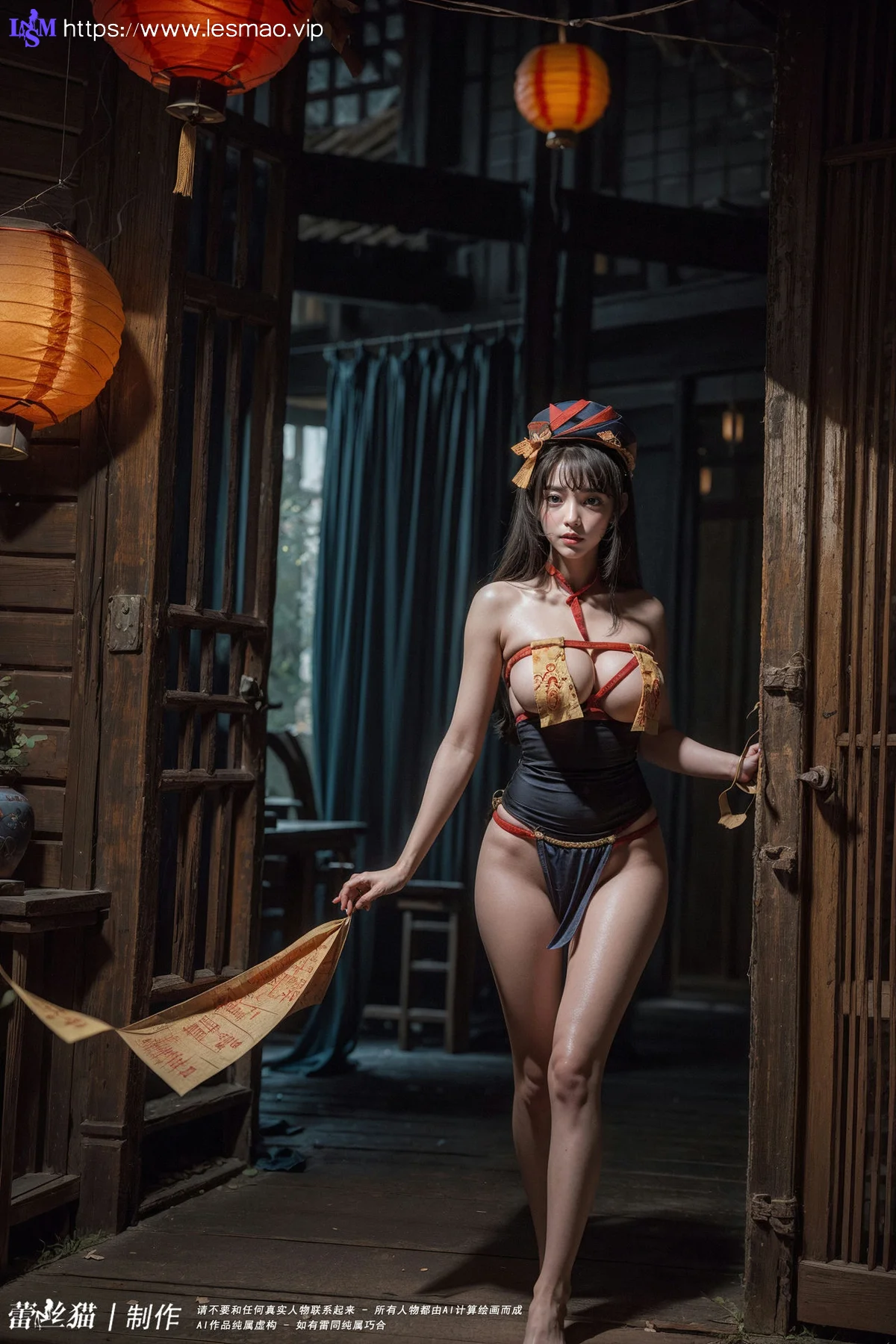 AIG  No.075 美女僵尸爆乳威胁 - 47