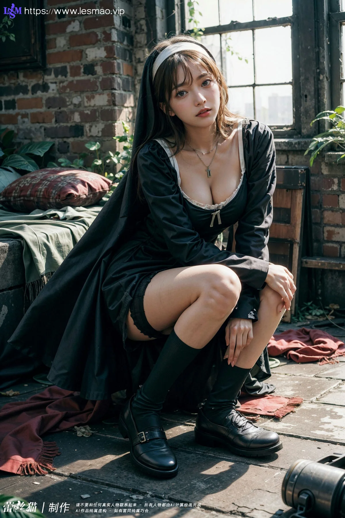 AIG  No.082 荒野修女黑丝 - 30