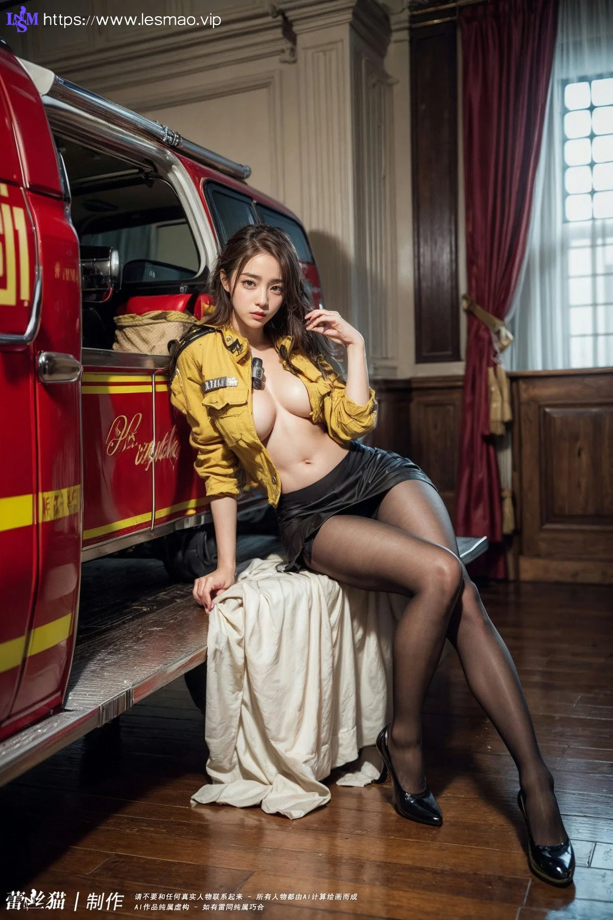 AIG  No.090 消防性感爆乳女神 - 41