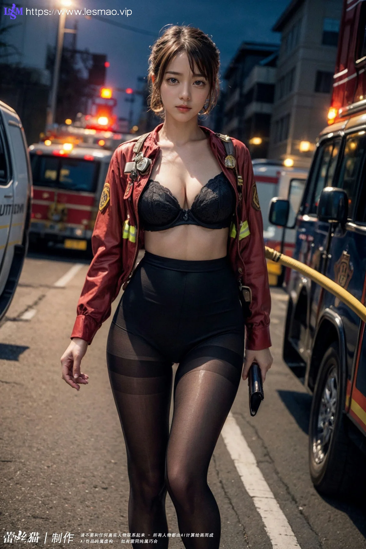 AIG  No.090 消防性感爆乳女神 - 52