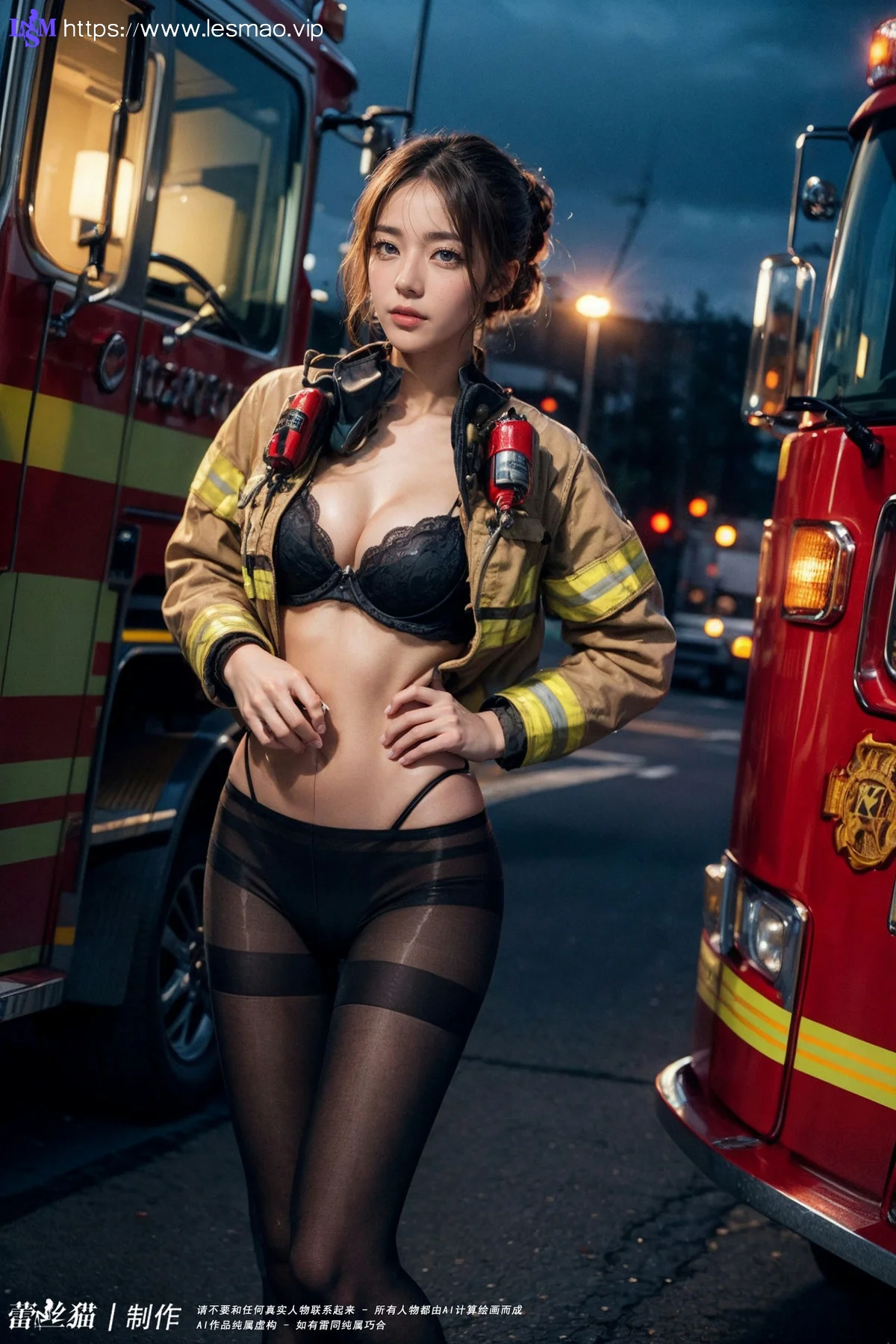 AIG  No.090 消防性感爆乳女神 - 64