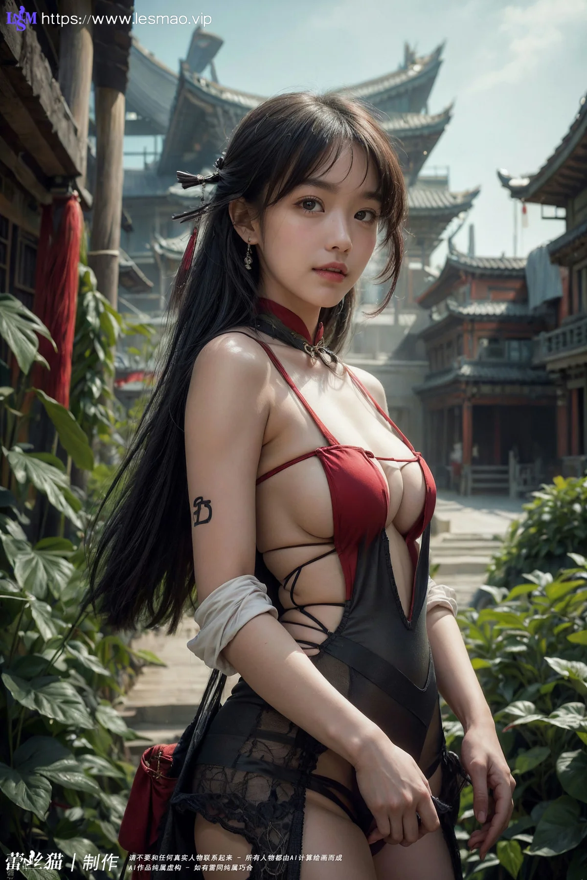 AIG  No.096 黑丝连体衣爆乳肥臀 - 113