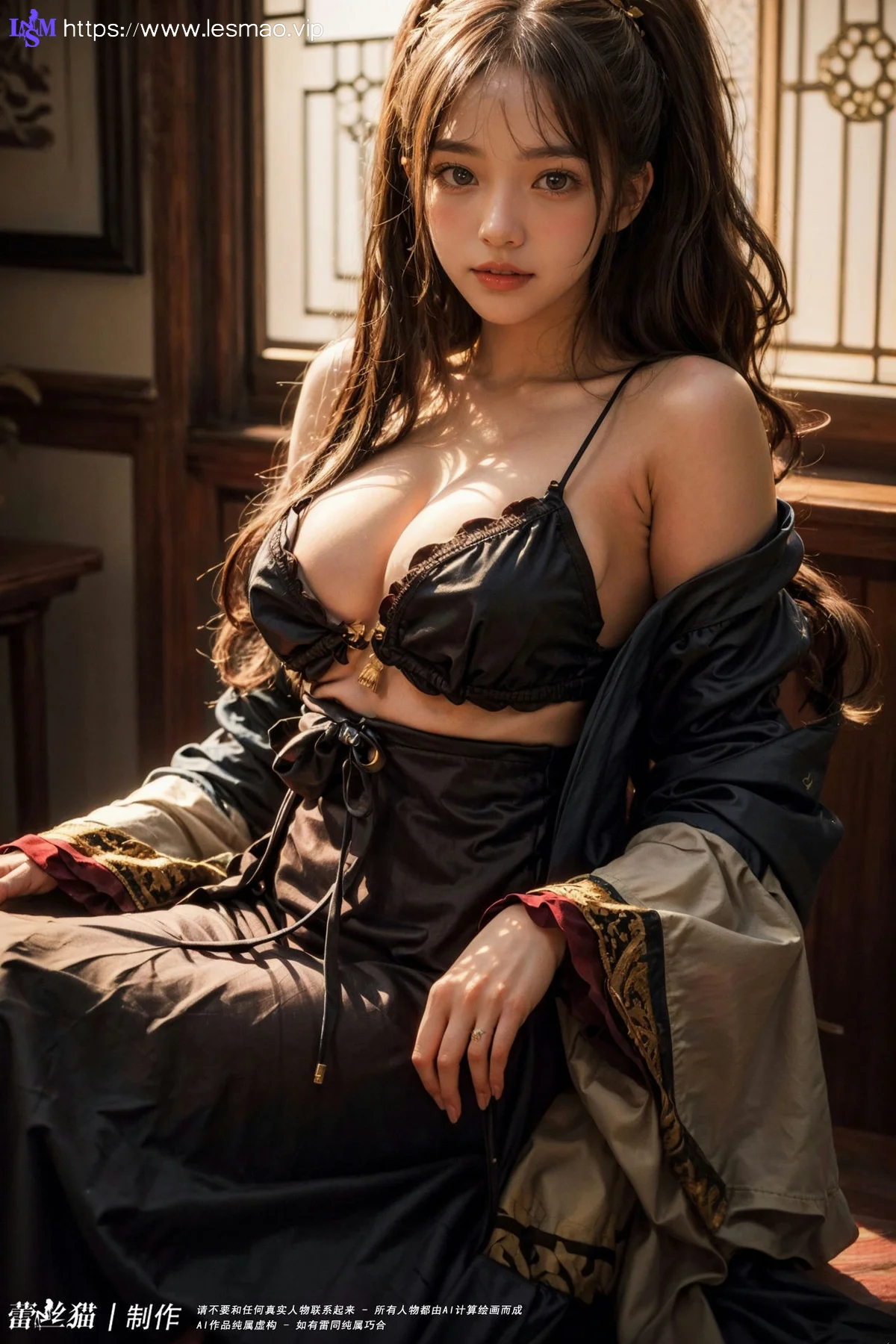 AIG  No.098 爆乳酥胸丝绸宫廷 - 35