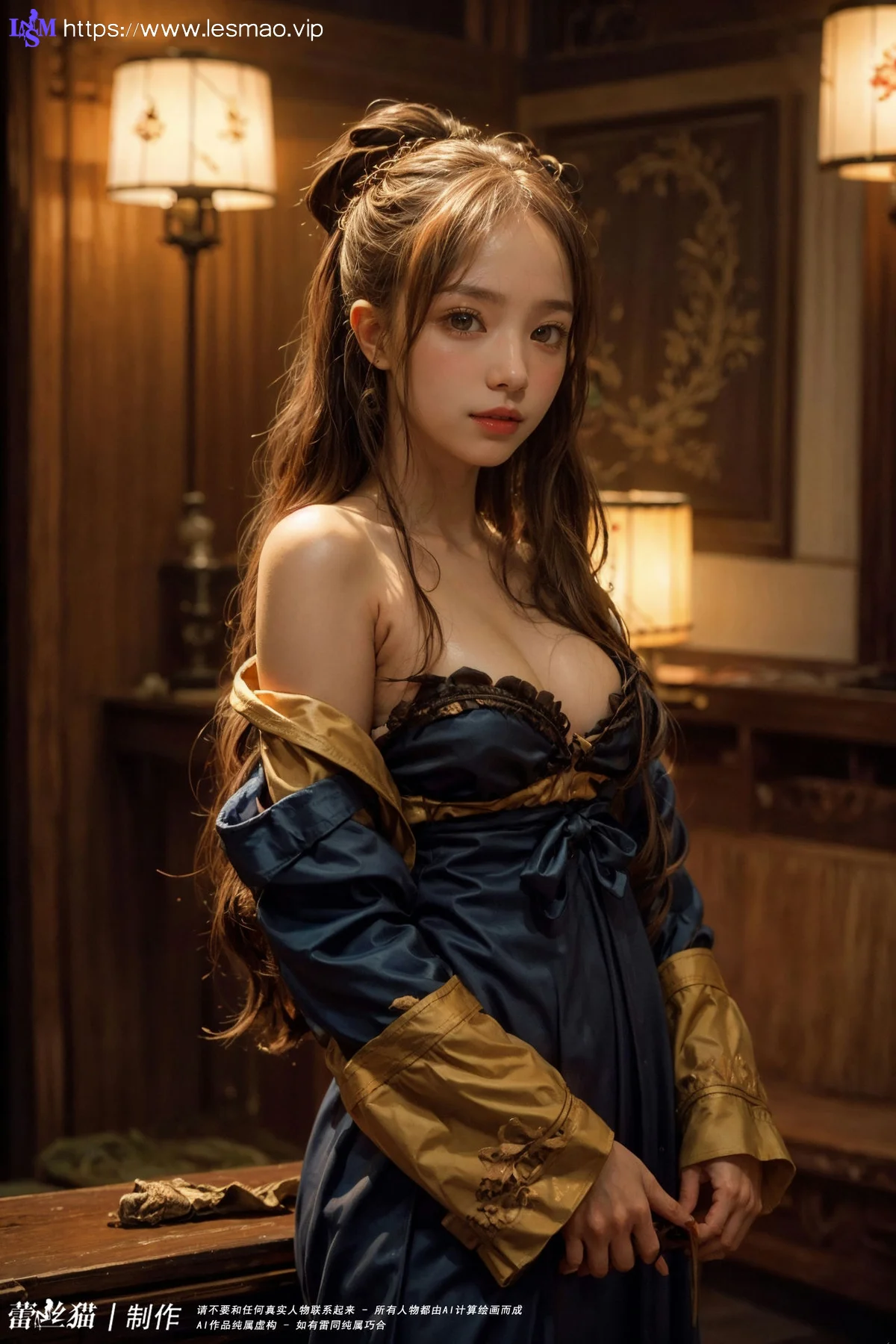 AIG  No.098 爆乳酥胸丝绸宫廷 - 61