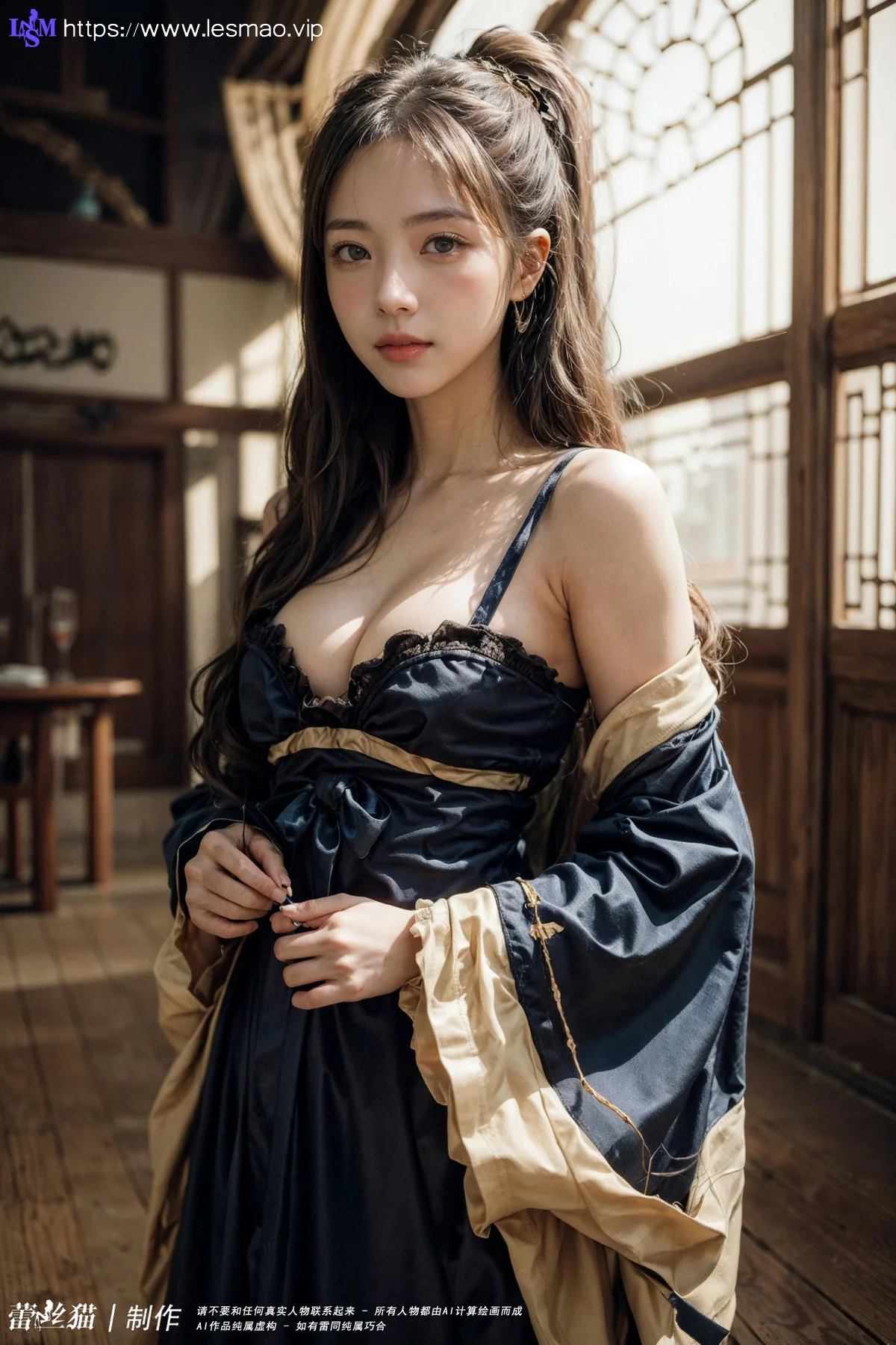 AIG  No.098 爆乳酥胸丝绸宫廷 - 81