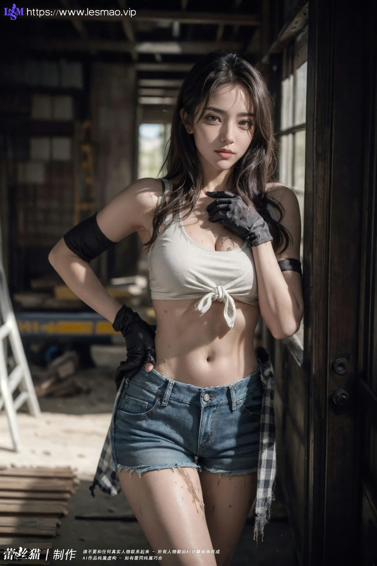 AIG  No.100 工地的长腿美女 - 69