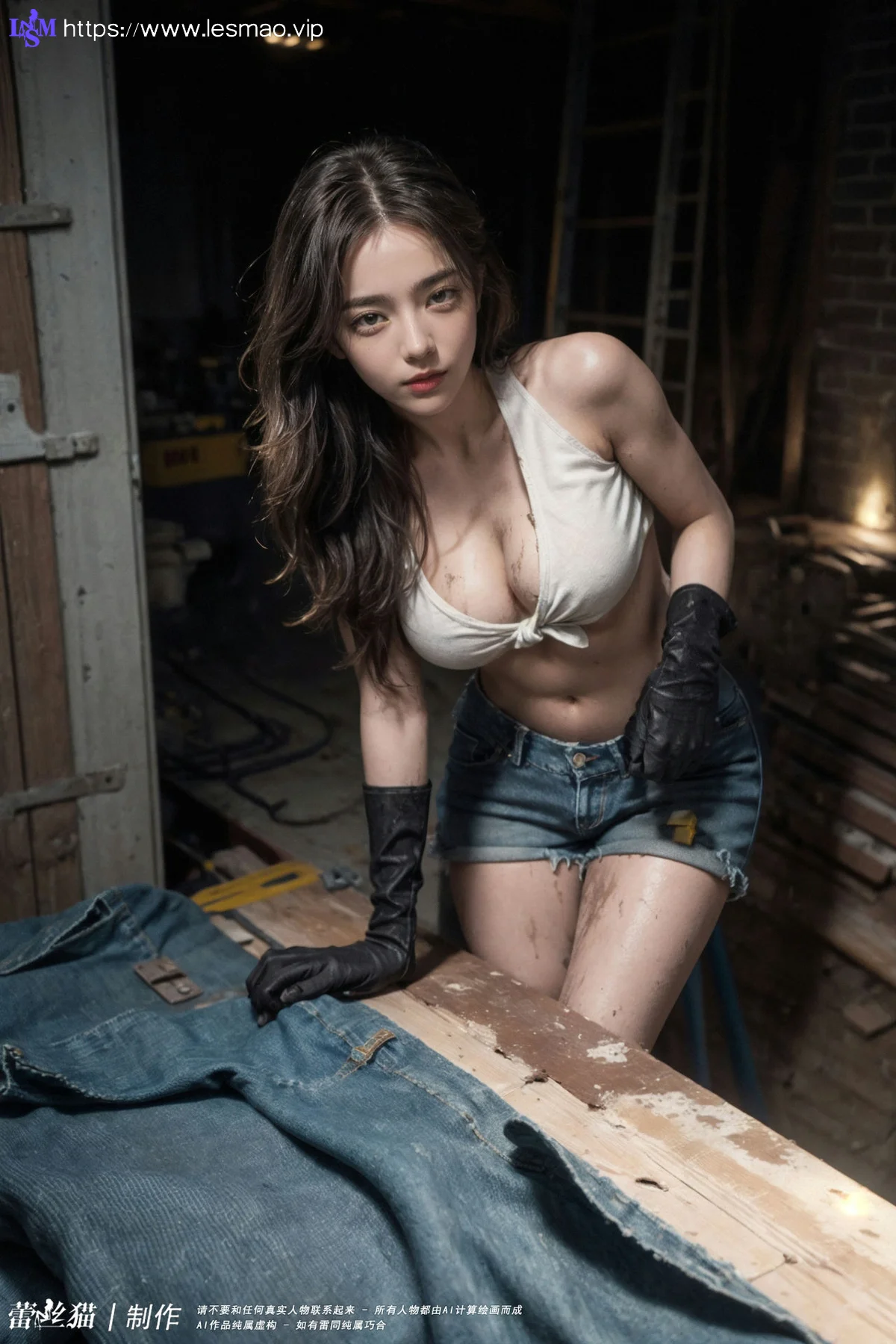 AIG  No.100 工地的长腿美女 - 71