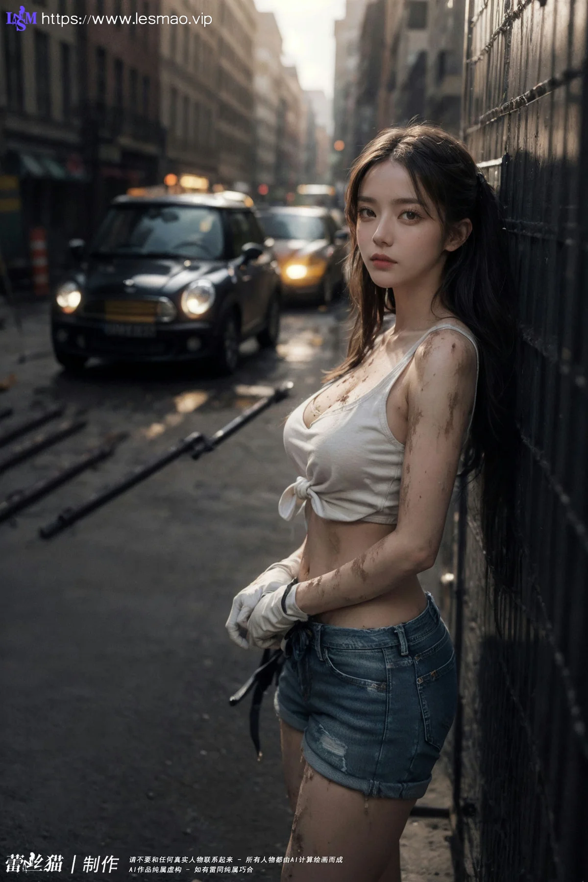 AIG  No.100 工地的长腿美女 - 83