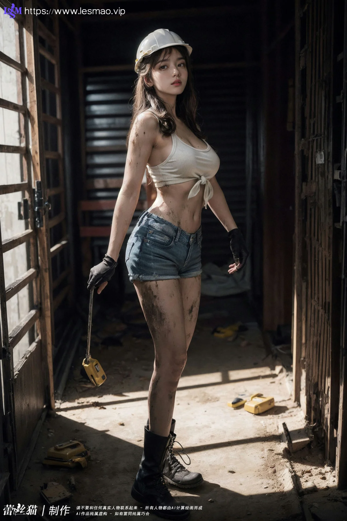 AIG  No.100 工地的长腿美女 - 88