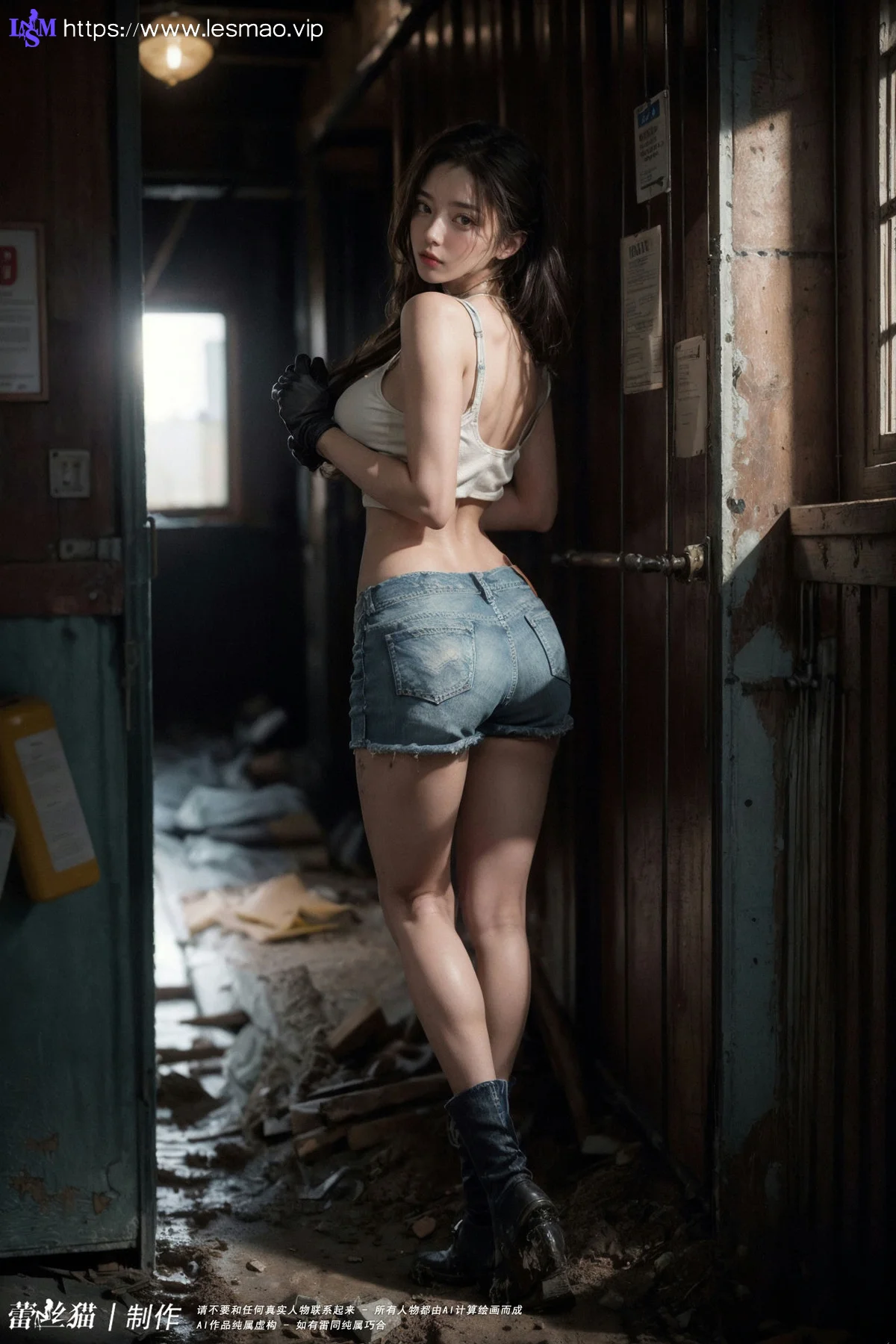AIG  No.100 工地的长腿美女 - 90