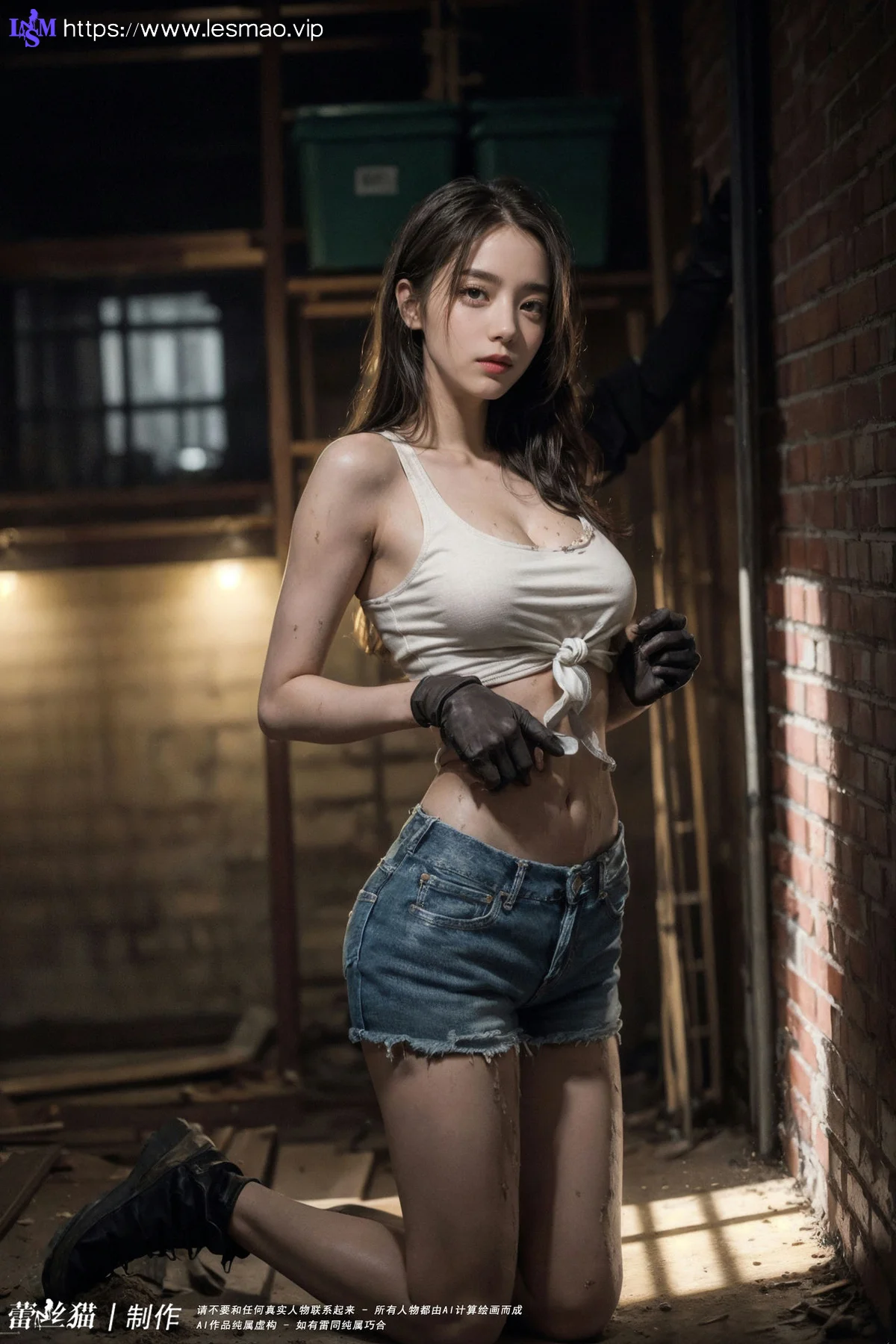 AIG  No.100 工地的长腿美女 - 109