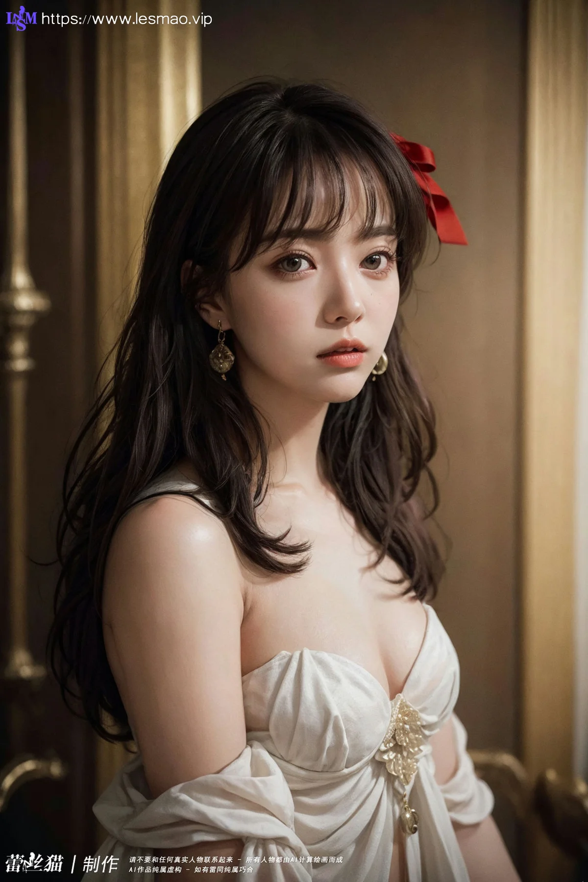 AIG  No.101 红丝礼裙丰满爆乳 - 46