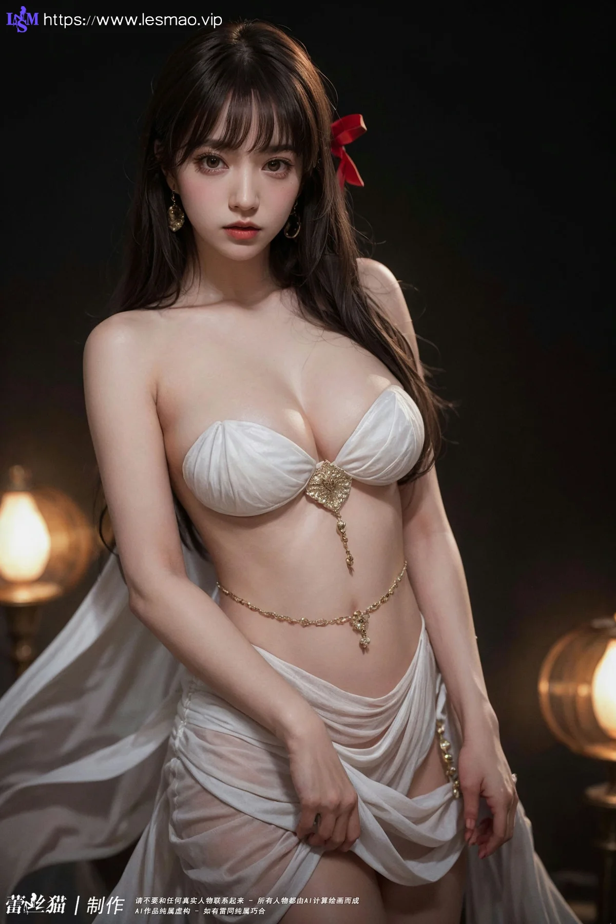 AIG  No.101 红丝礼裙丰满爆乳 - 86