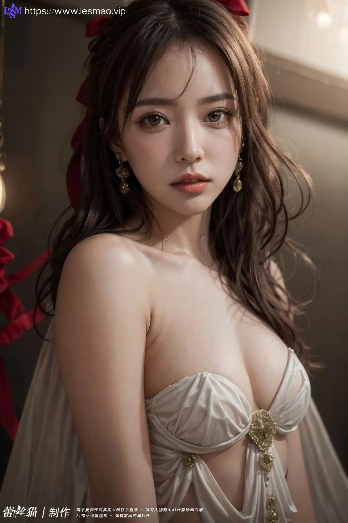 AIG  No.101 红丝礼裙丰满爆乳 - 112