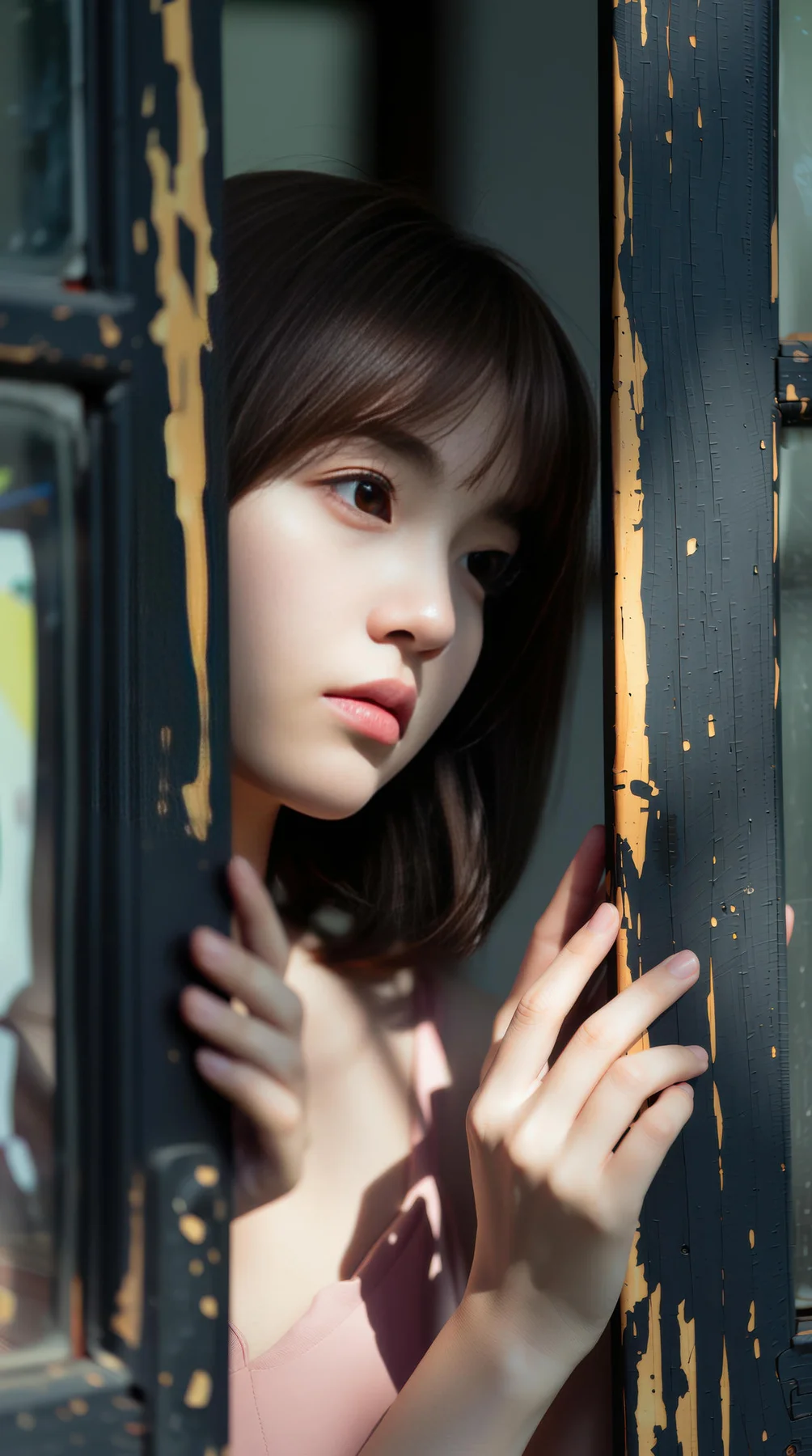 AIG  No.103 小乔不乔 短发活力少女粉嫩短裙 - 22