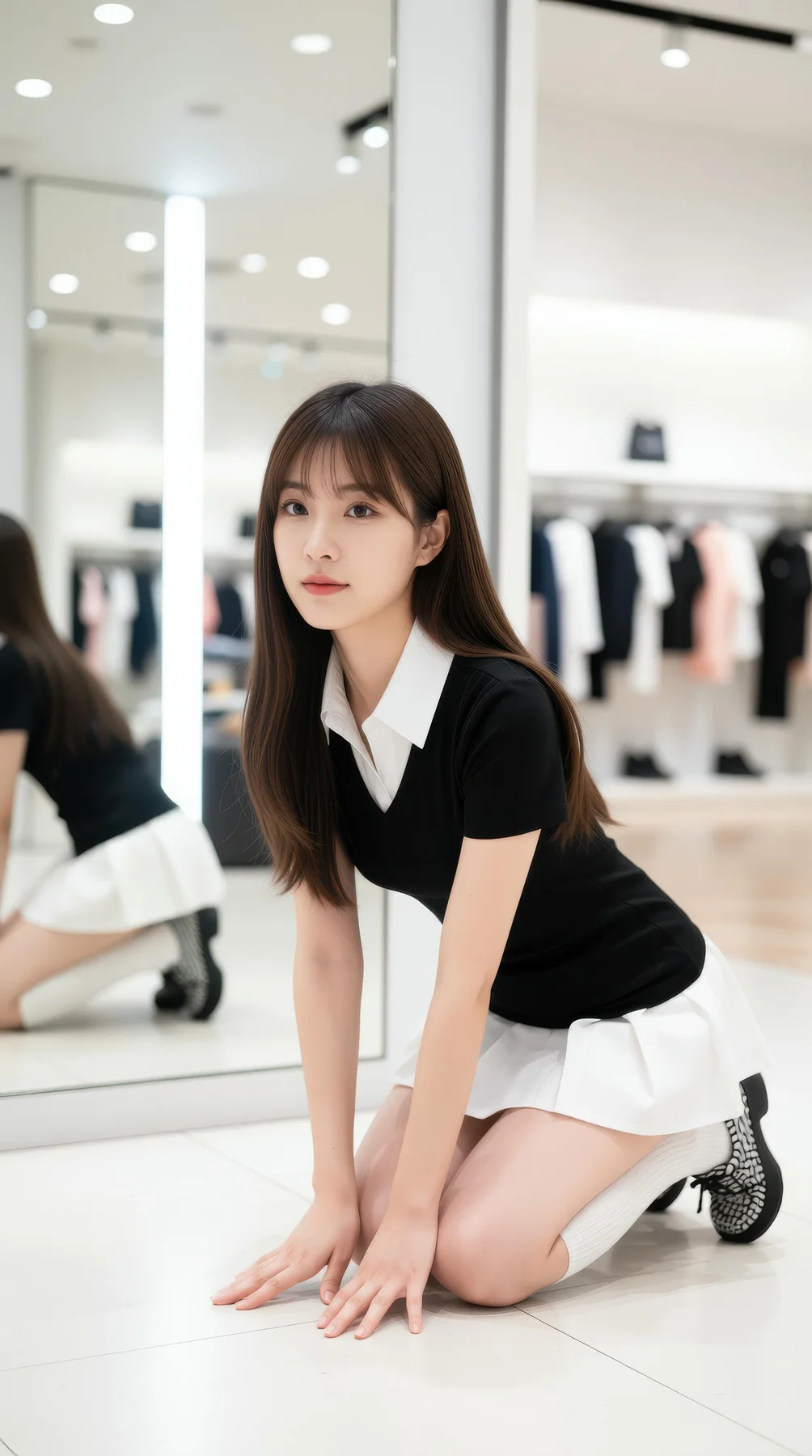AIG  No.105 夏甜ava 商场少女写真 - 22