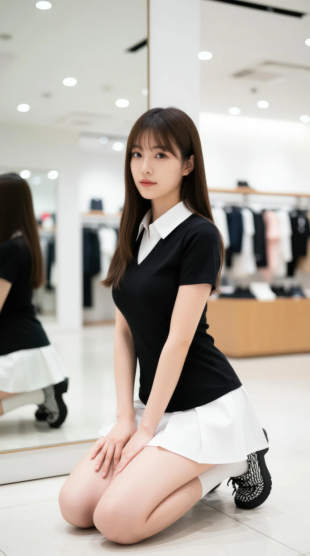 AIG  No.105 夏甜ava 商场少女写真 - 23