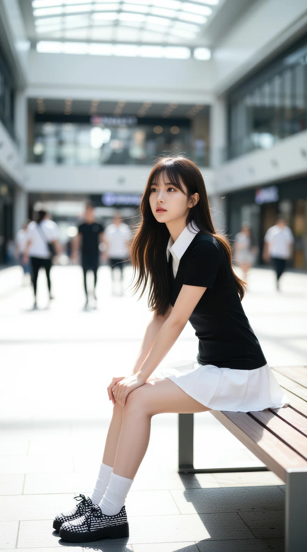 AIG  No.105 夏甜ava 商场少女写真 - 28